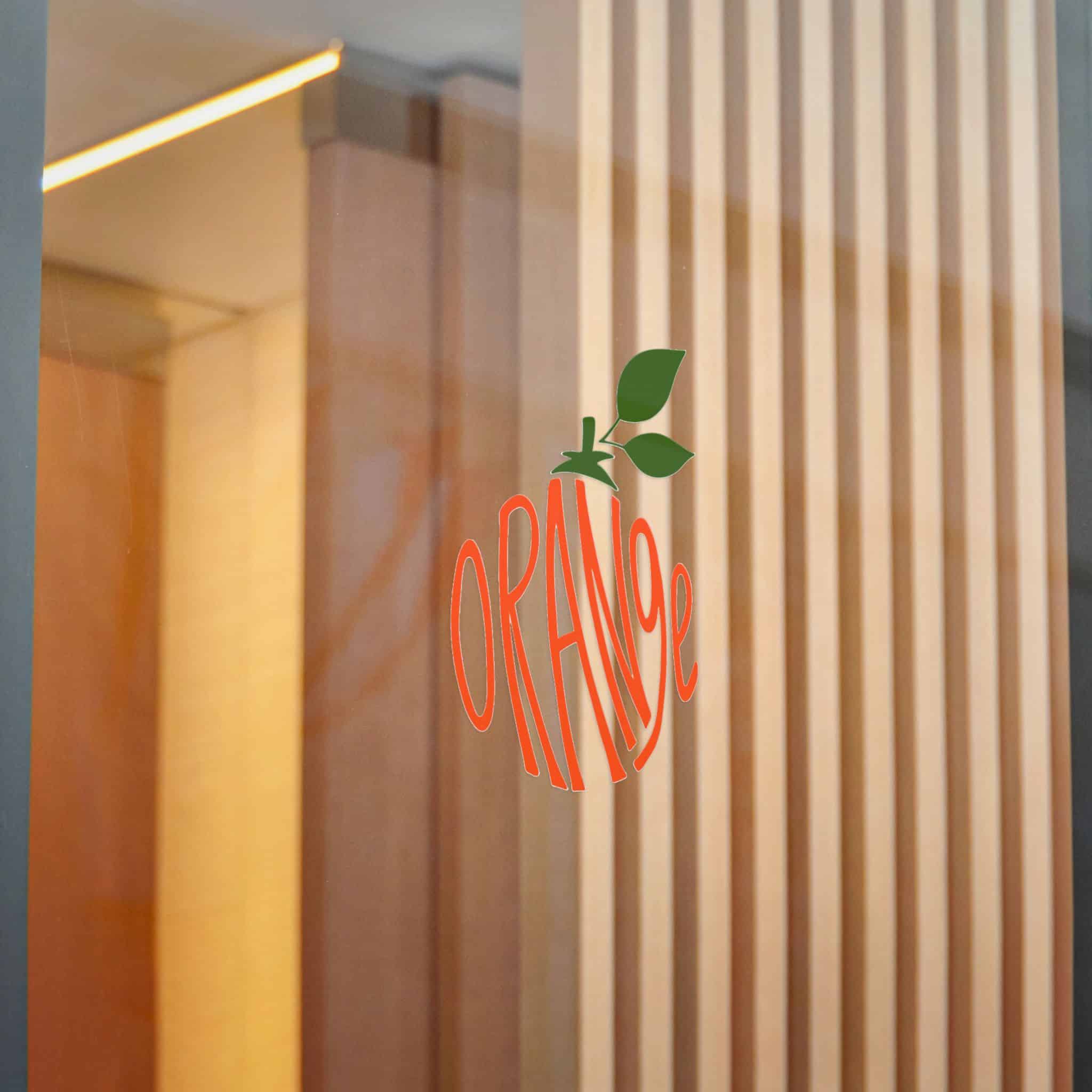 Orange Die Cut Stickers Dtf - Image 22
