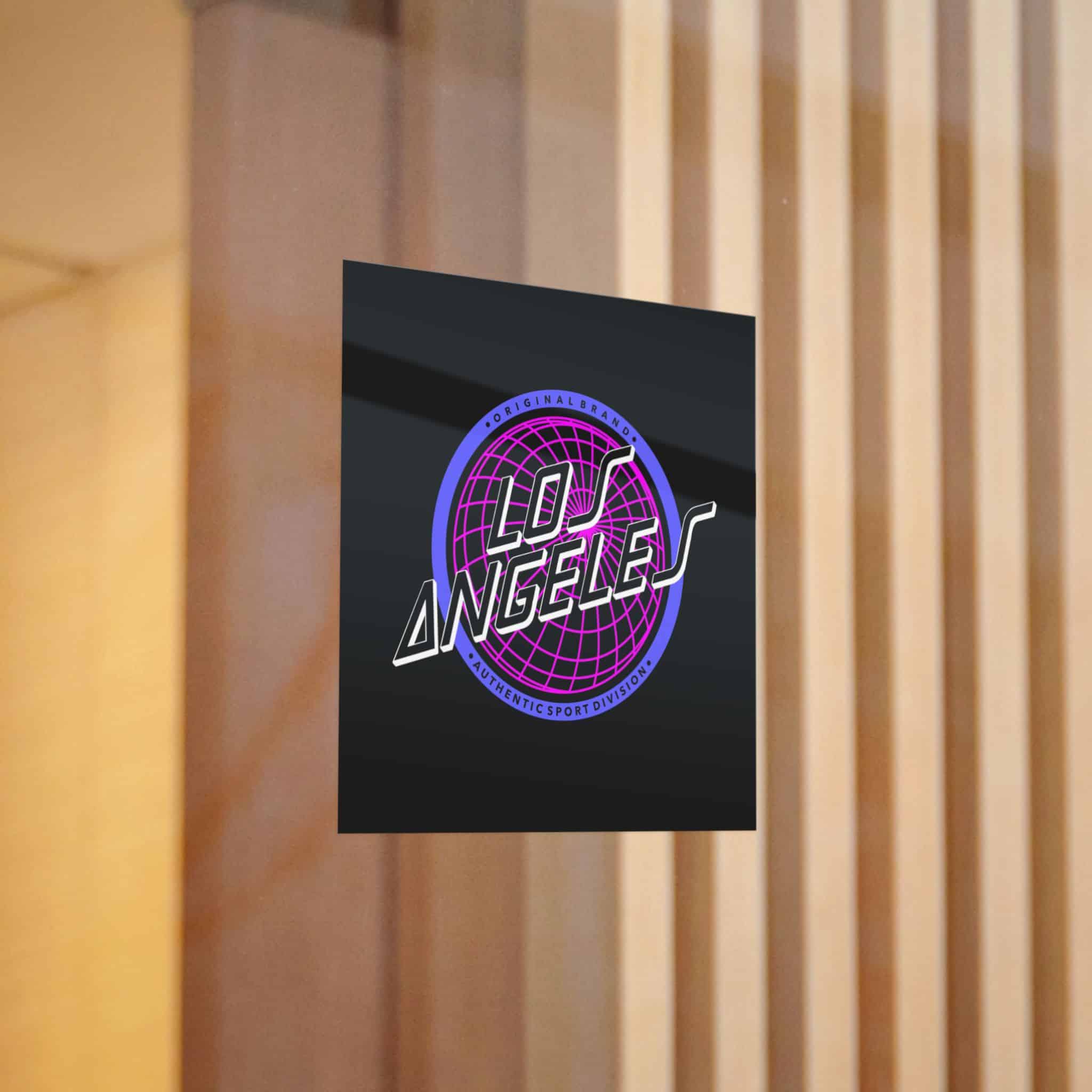 Los Angeles Original Brand Simple Vintage Die Cut Stickers Dtf - Image 6
