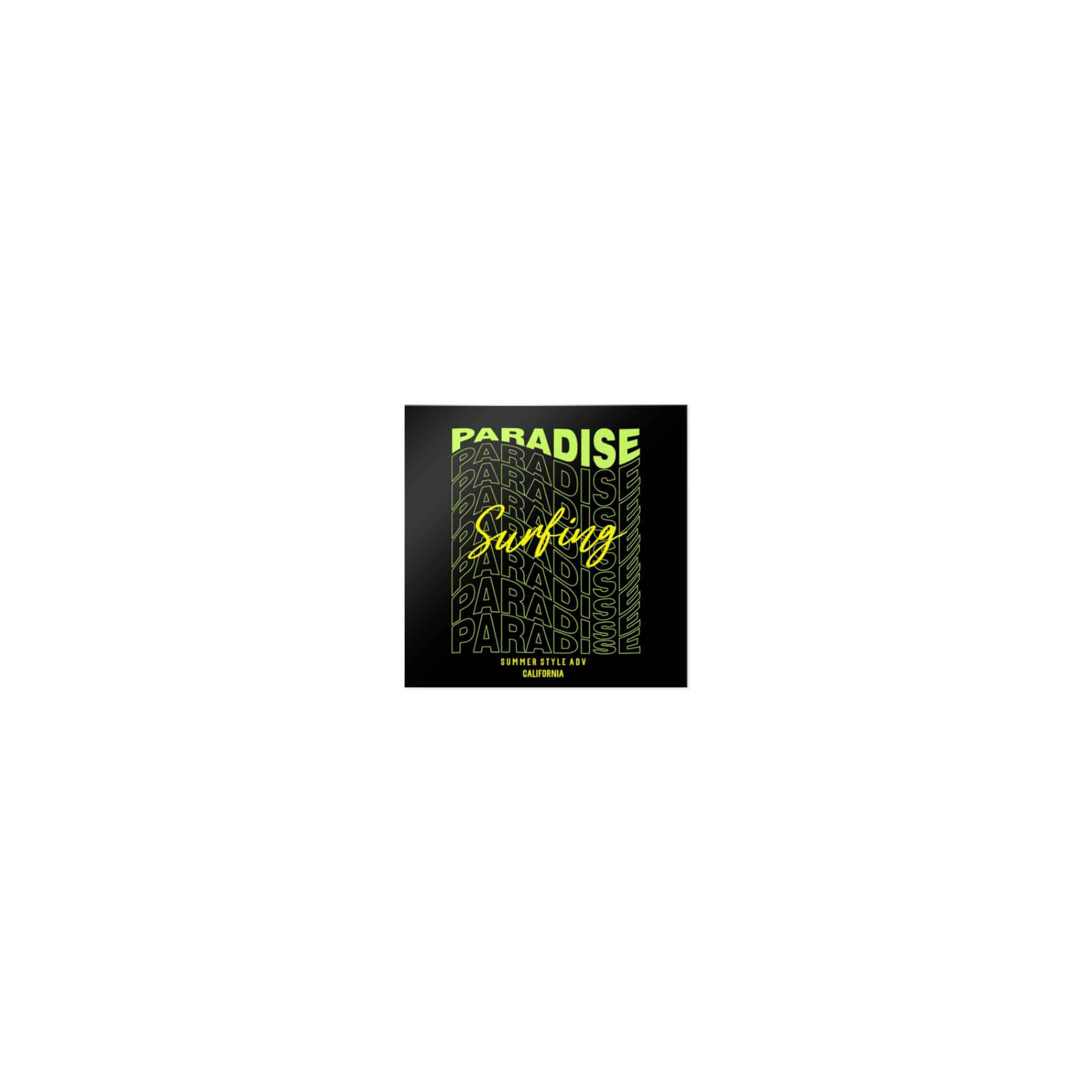 Paradise Surfing Die Cut Stickers Dtf - Image 7