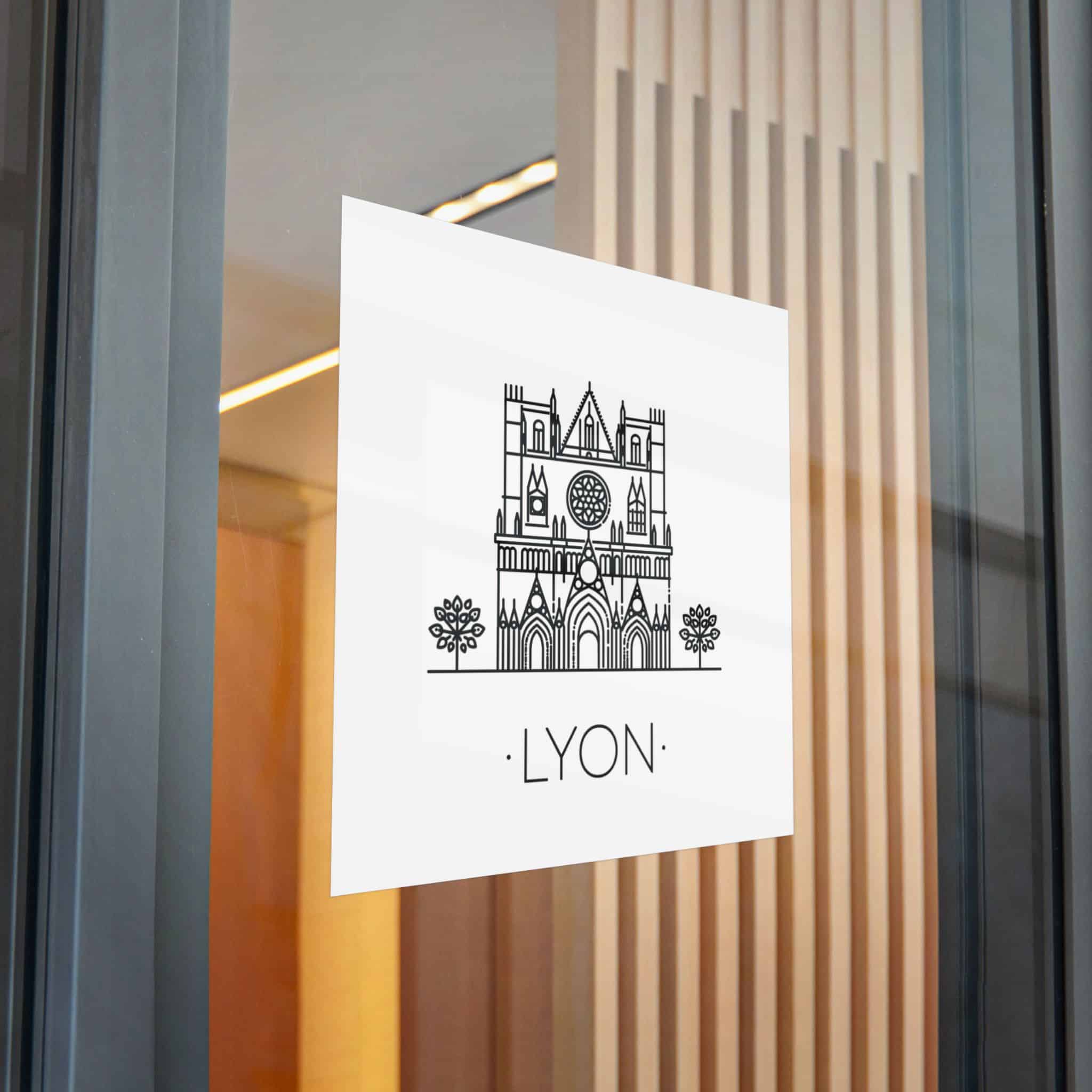 Lyon Die Cut Stickers Dtf - Image 30