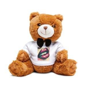 Sexy Lips V4 Teddy Bear With T Shirt