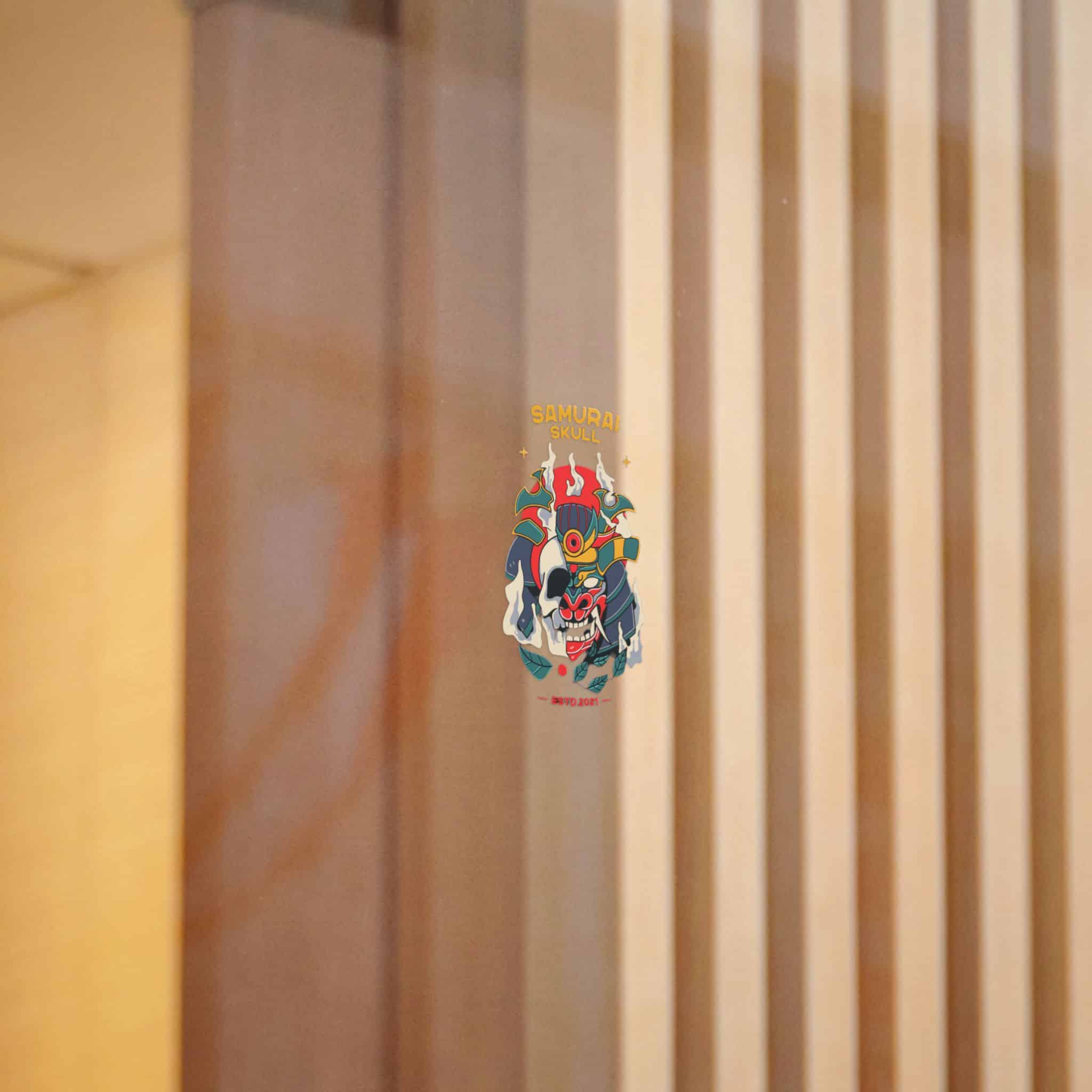 Samurai Helmet 184541 Die Cut Stickers Dtf - Image 10