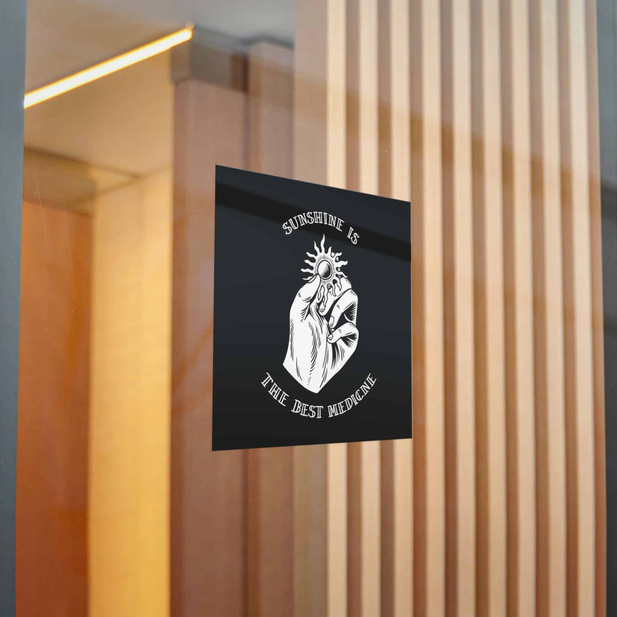 Sunshine Is the Best Medicine Die Cut Stickers Dtf - Image 16