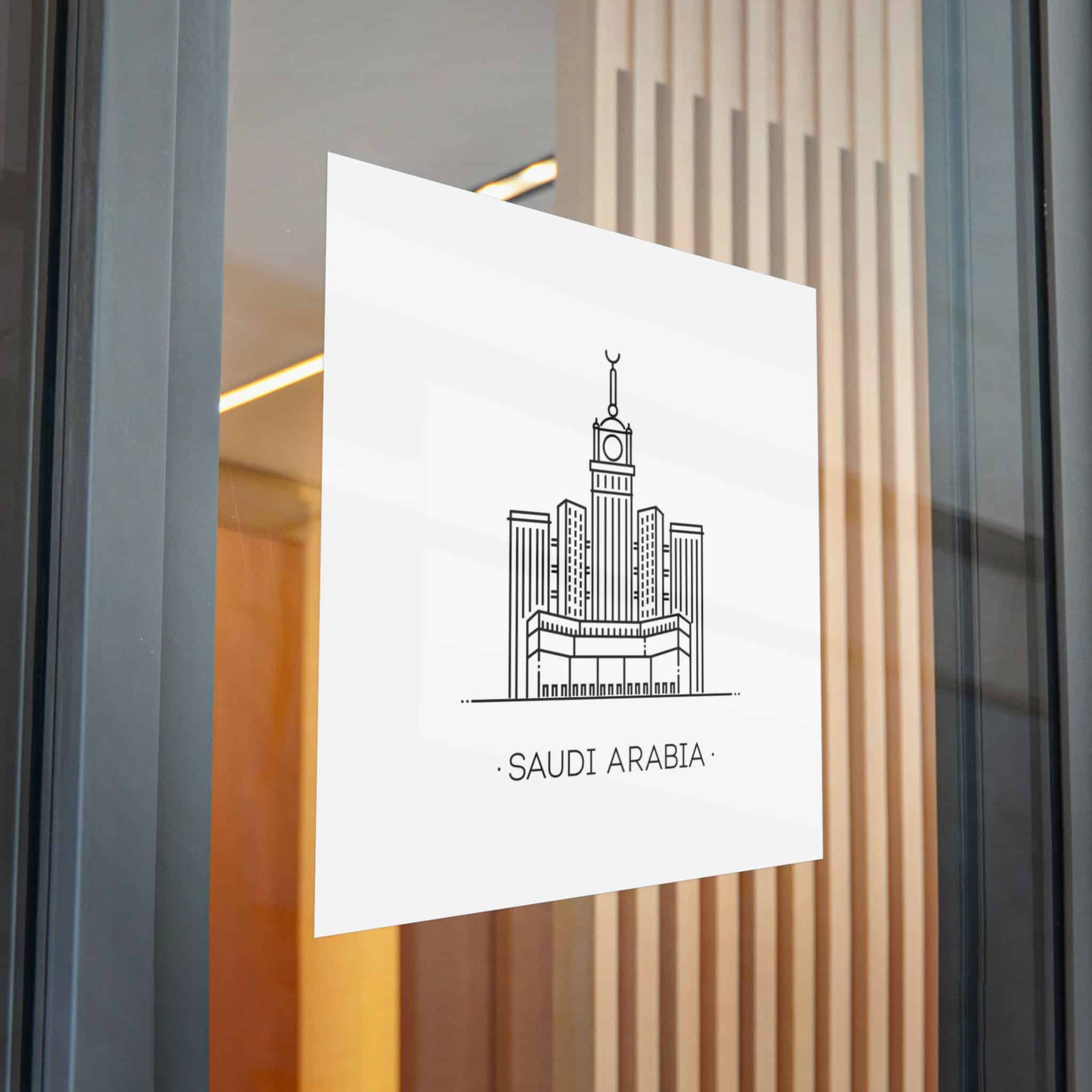Saudi Arabia S Die Cut Stickers Dtf - Image 32