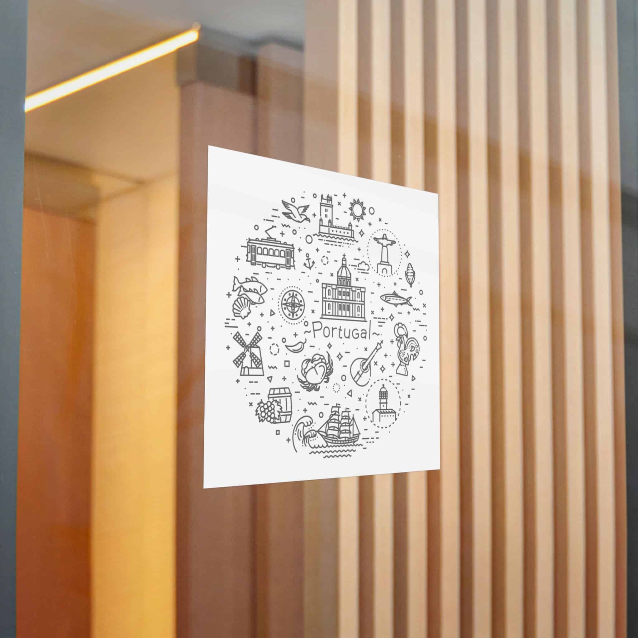 Portugal Die Cut Stickers Dtf - Image 20