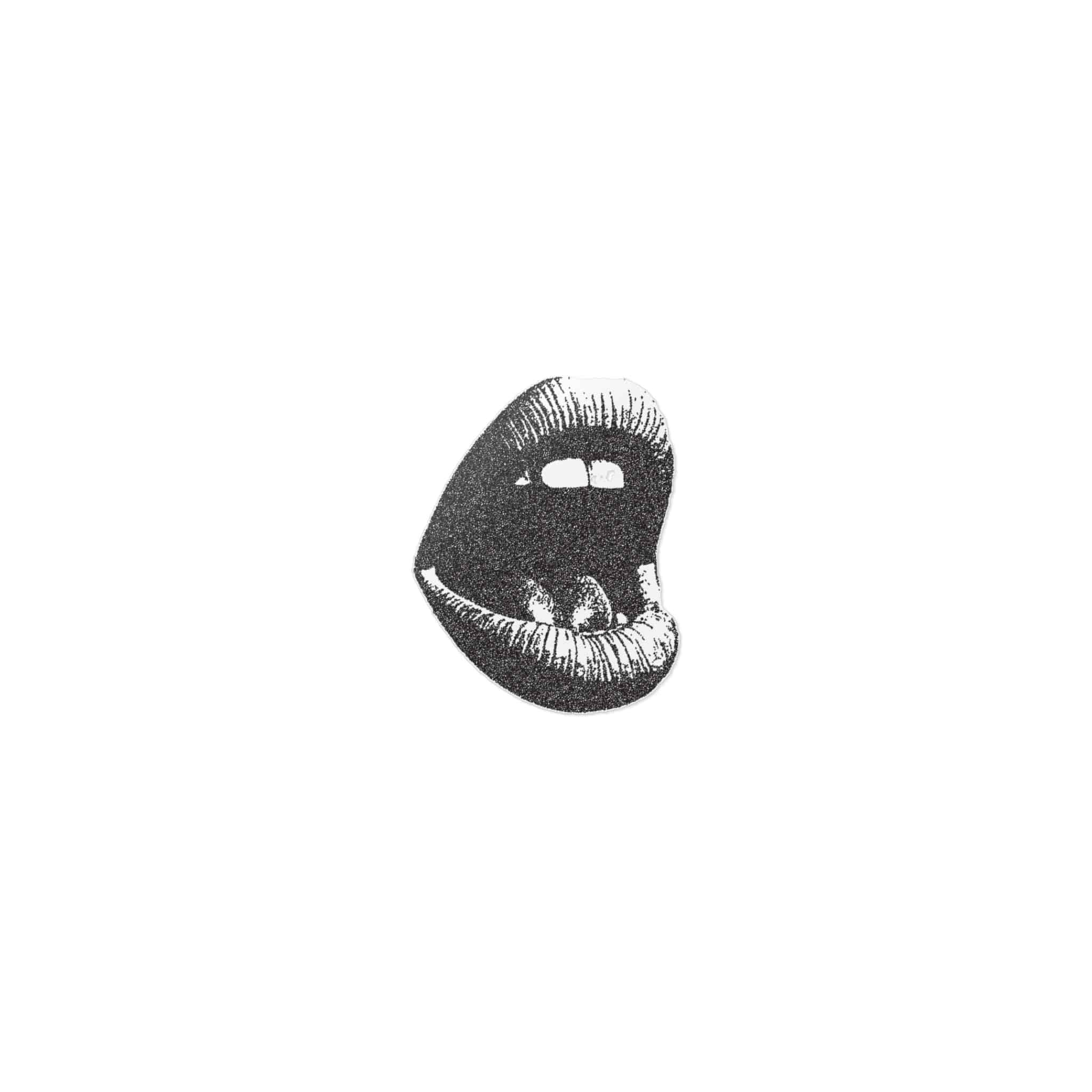 Vector Mouth Scream Trendy Retro Photocopy Grain Effect Modern Stipple Dots 2 Die Cut Stickers Dtf - Image 9