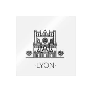 Lyon Die Cut Stickers Dtf