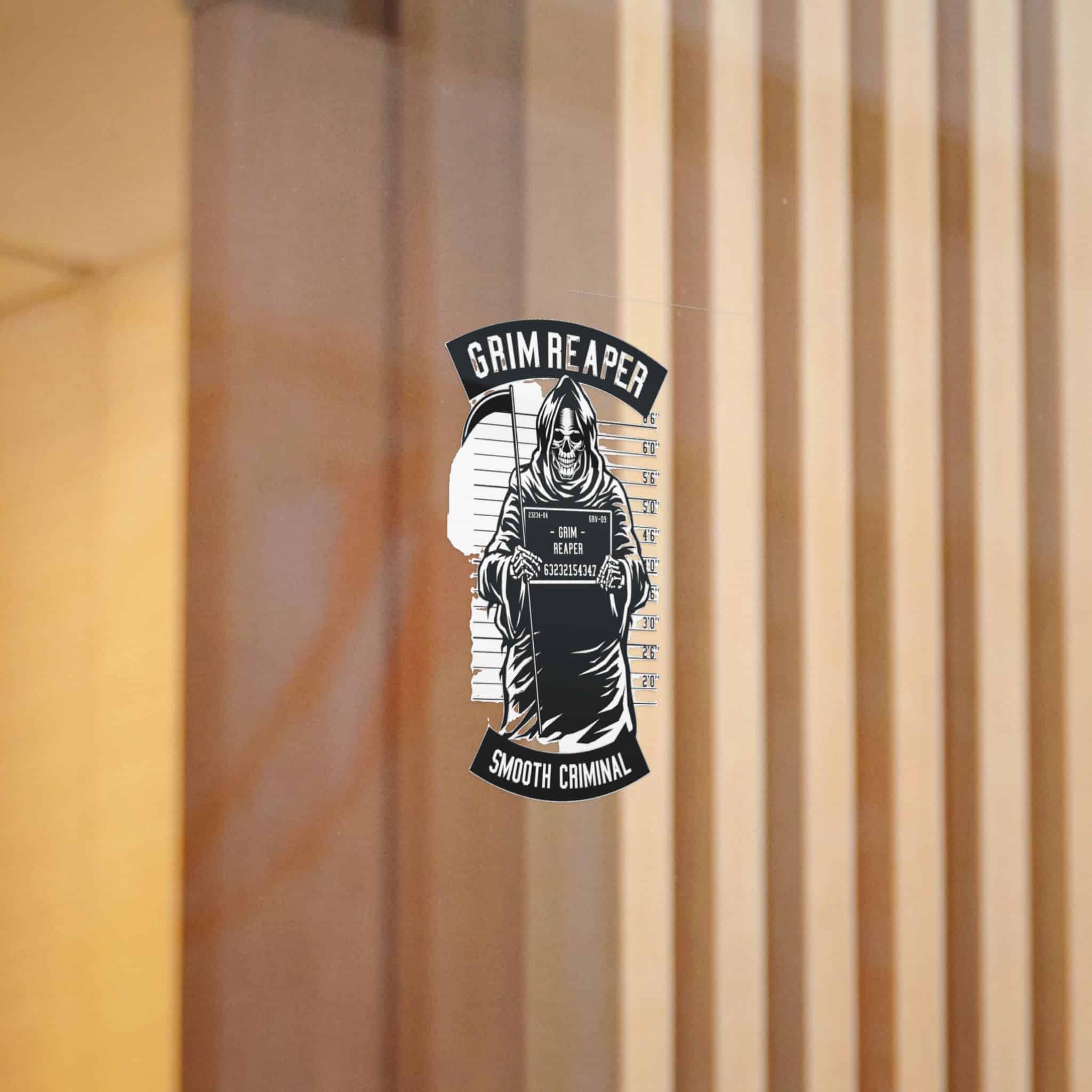 Grim Reaper Die Cut Stickers Dtf - Image 6