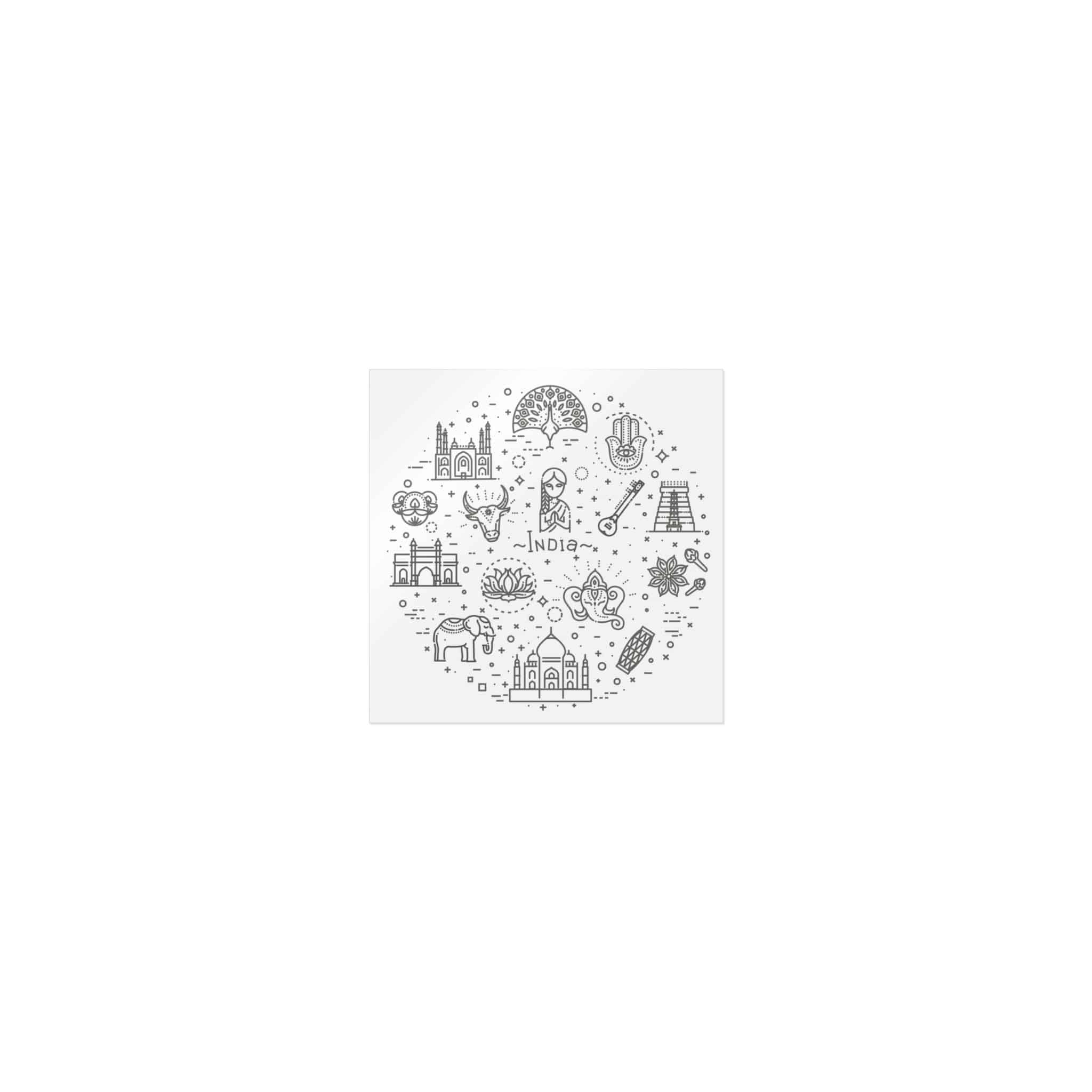 India Die Cut Stickers Dtf - Image 17