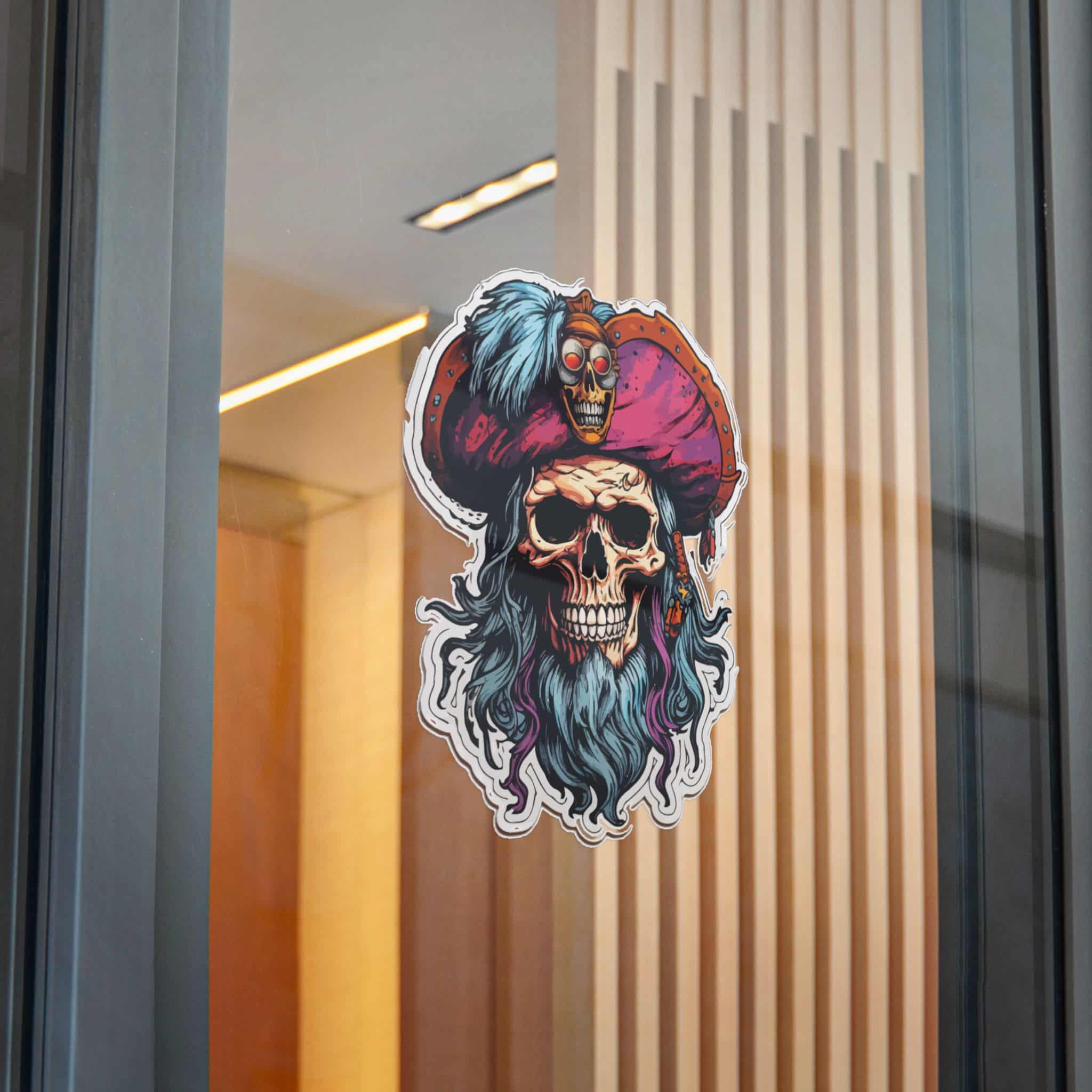 Skull Pirate Die Cut Stickers Dtf - Image 30