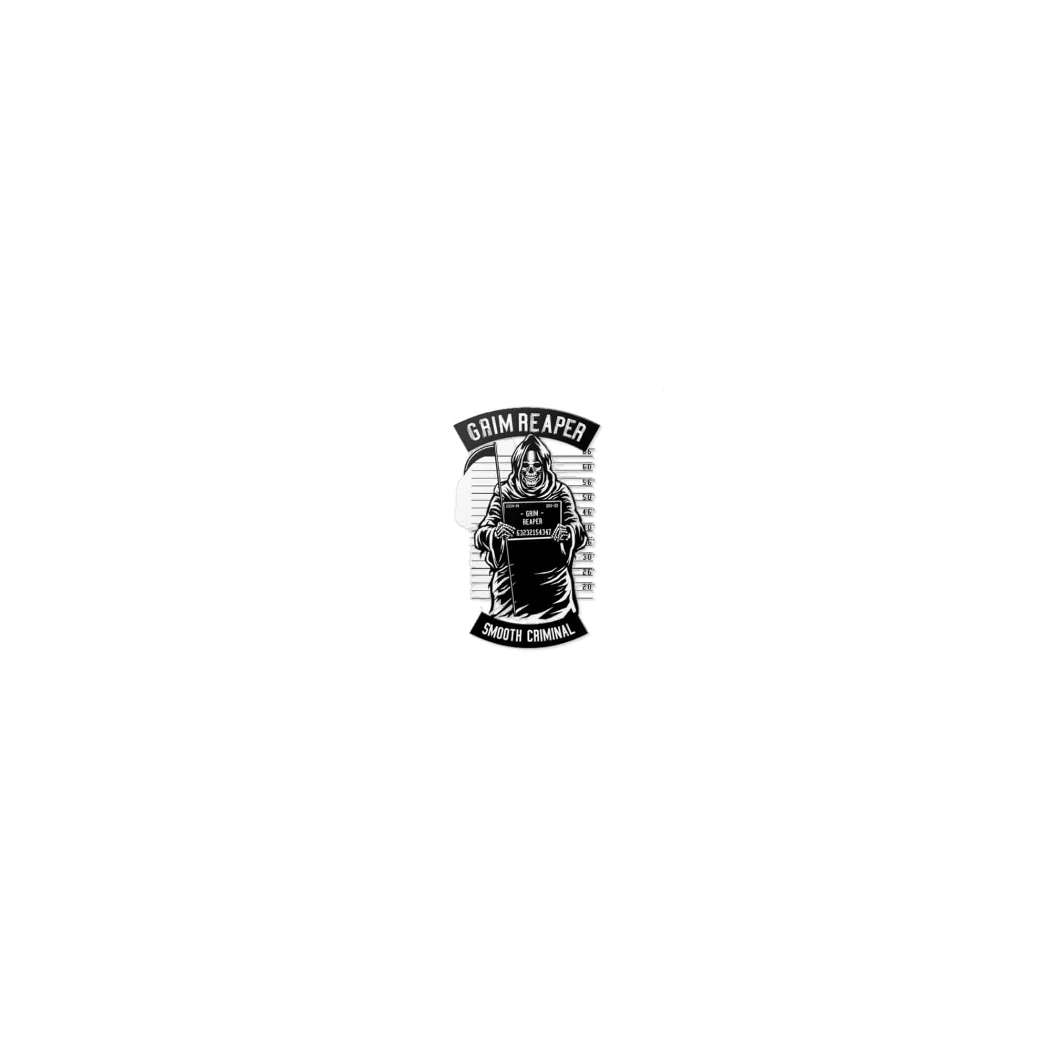 Grim Reaper Die Cut Stickers Dtf - Image 7