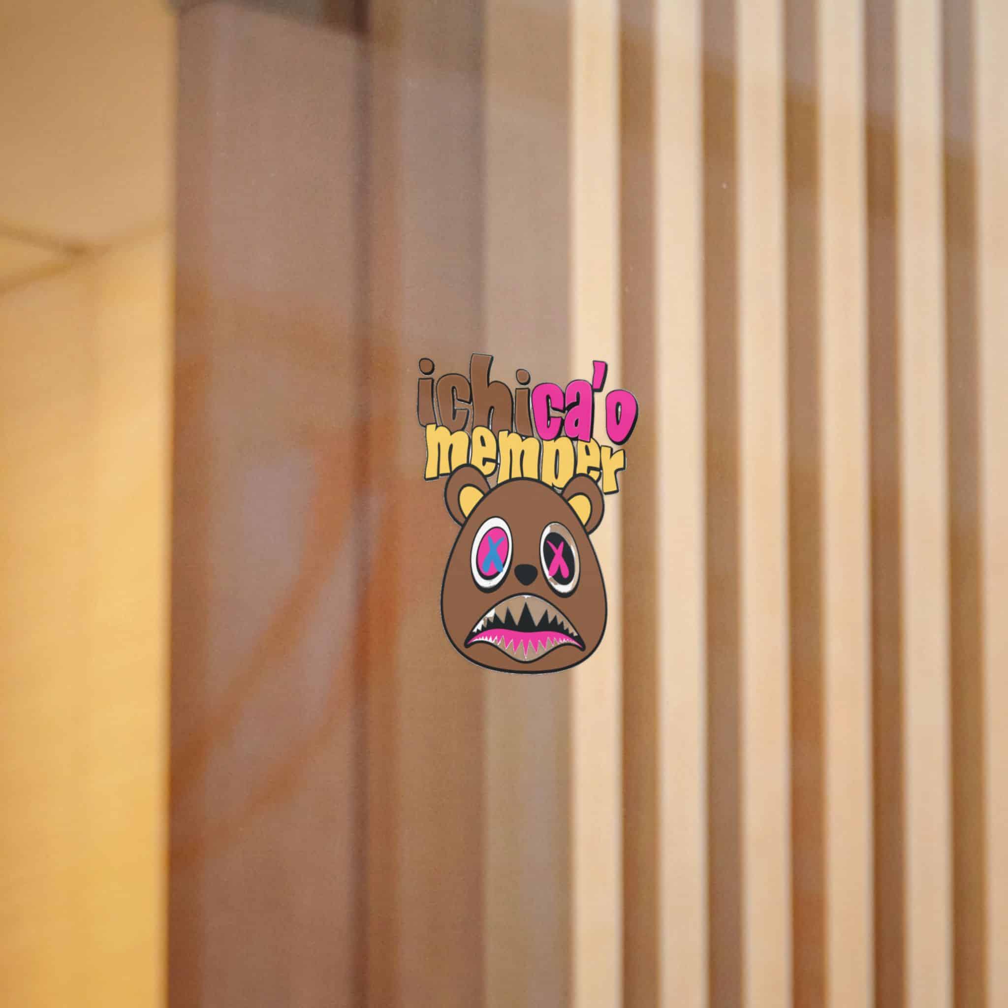 Ichicao Meme Bear Die Cut Stickers Dtf - Image 10