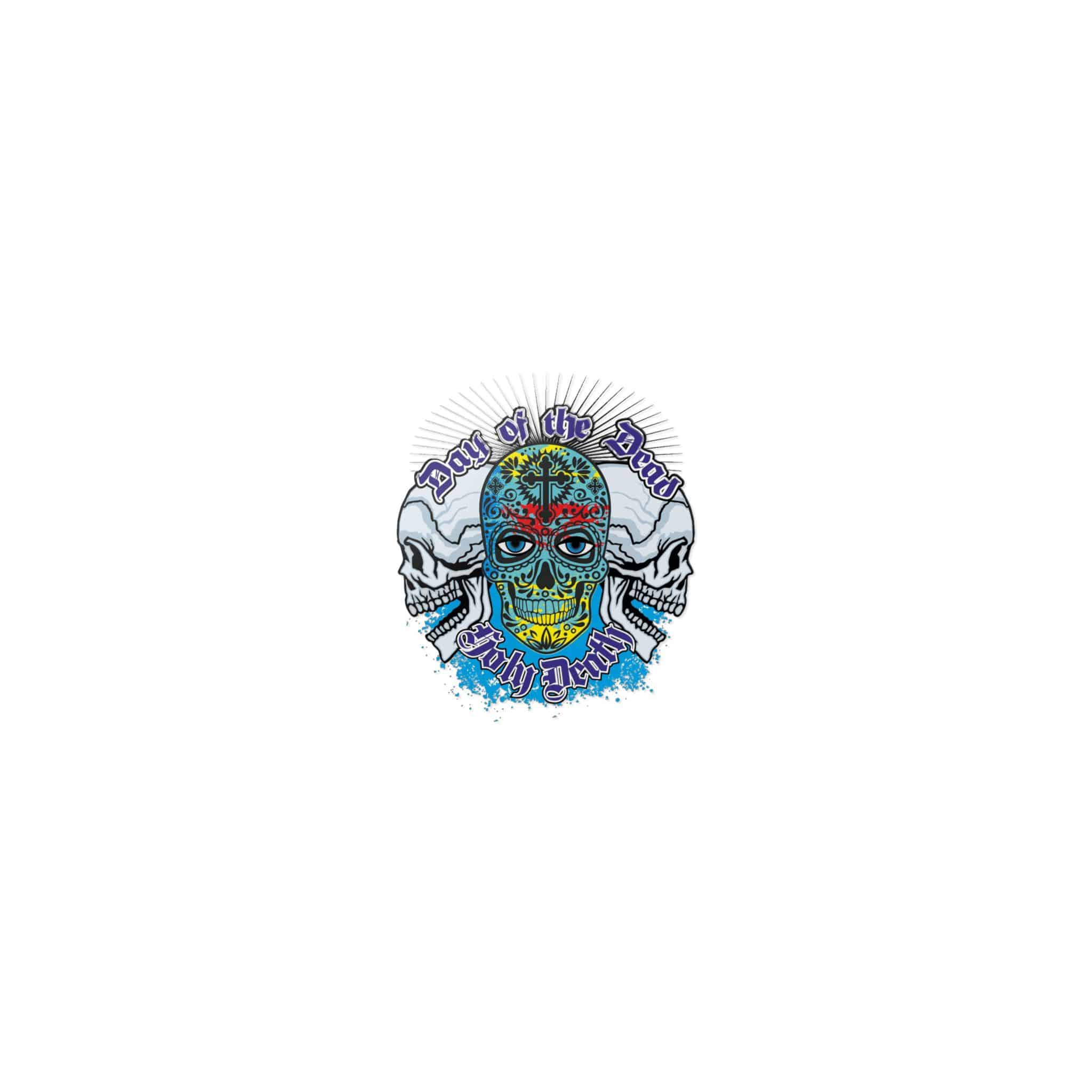 Holy Death Day Dead Mexican Sugar Skull Grunge Vintage Design T Shirts Die Cut Stickers Dtf - Image 17