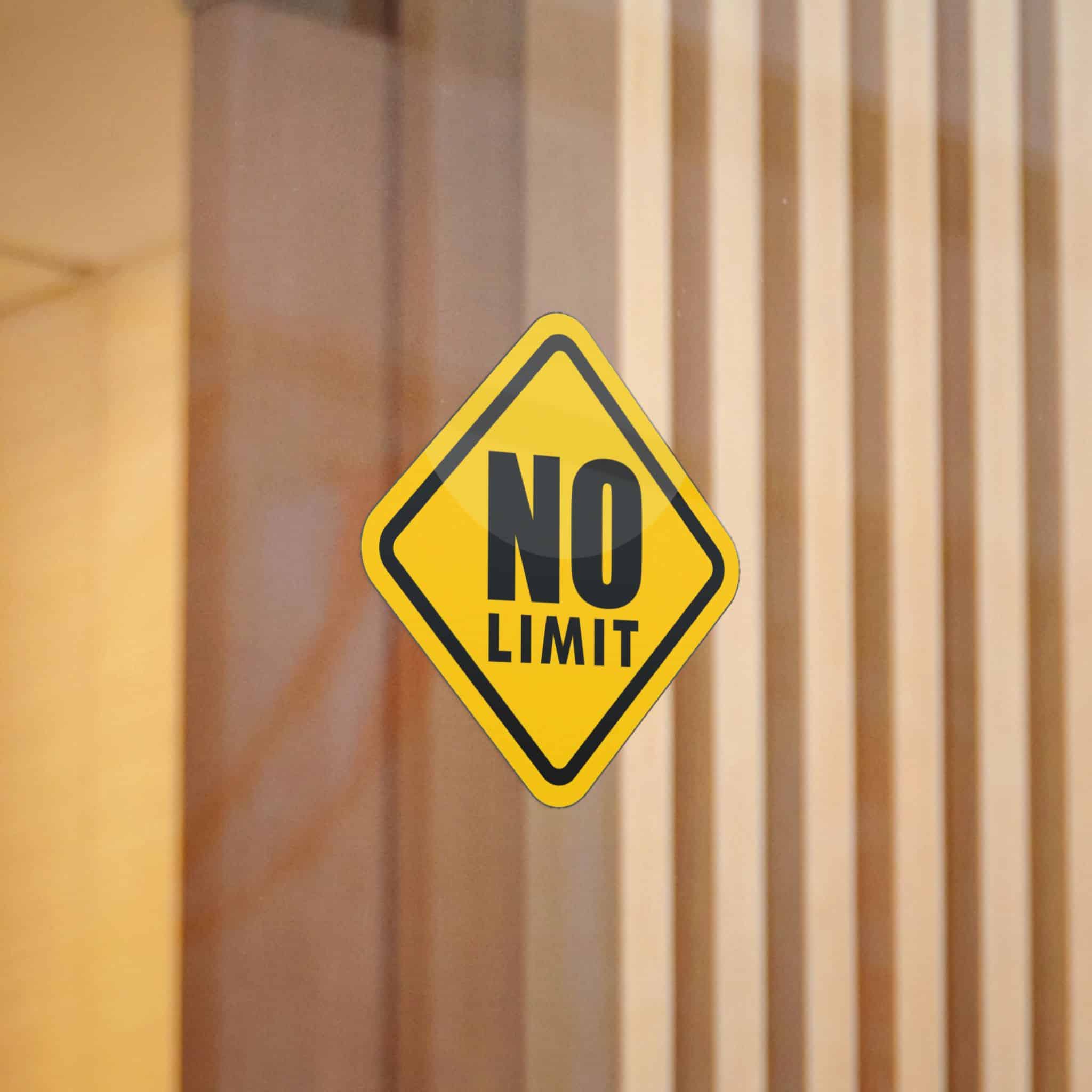 Fondo de “no Limit Die Cut Stickers Dtf - Image 6