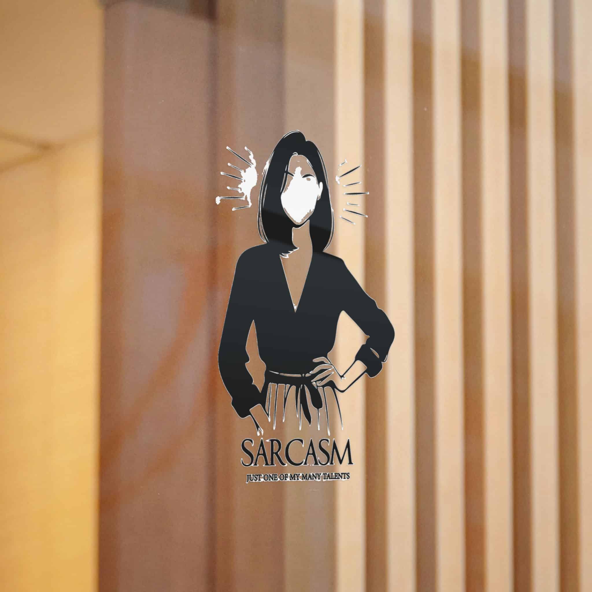 Sarcasm Die Cut Stickers Dtf - Image 12