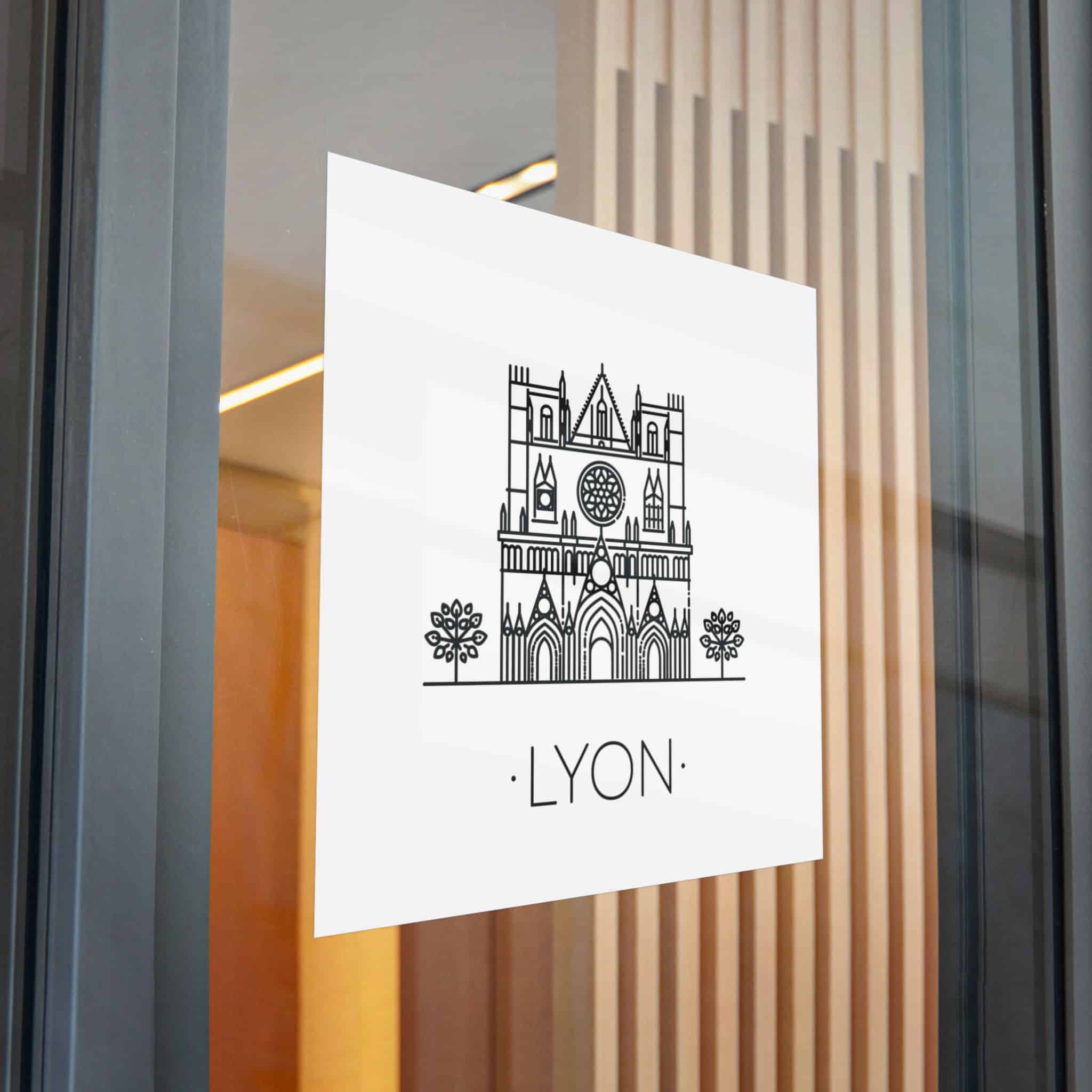 Lyon Die Cut Stickers Dtf - Image 32