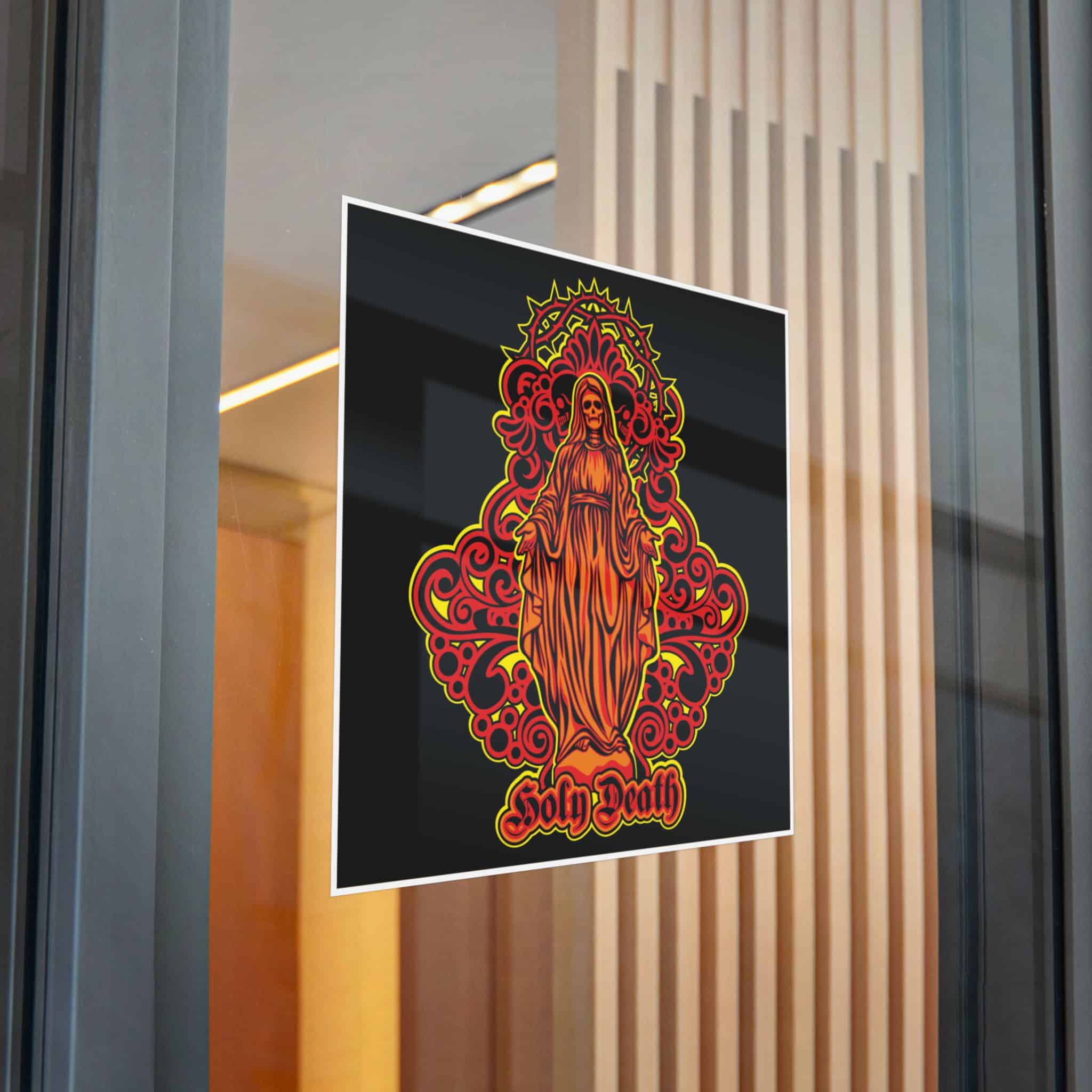 Santa Muerte 31 Die Cut Stickers Dtf - Image 30