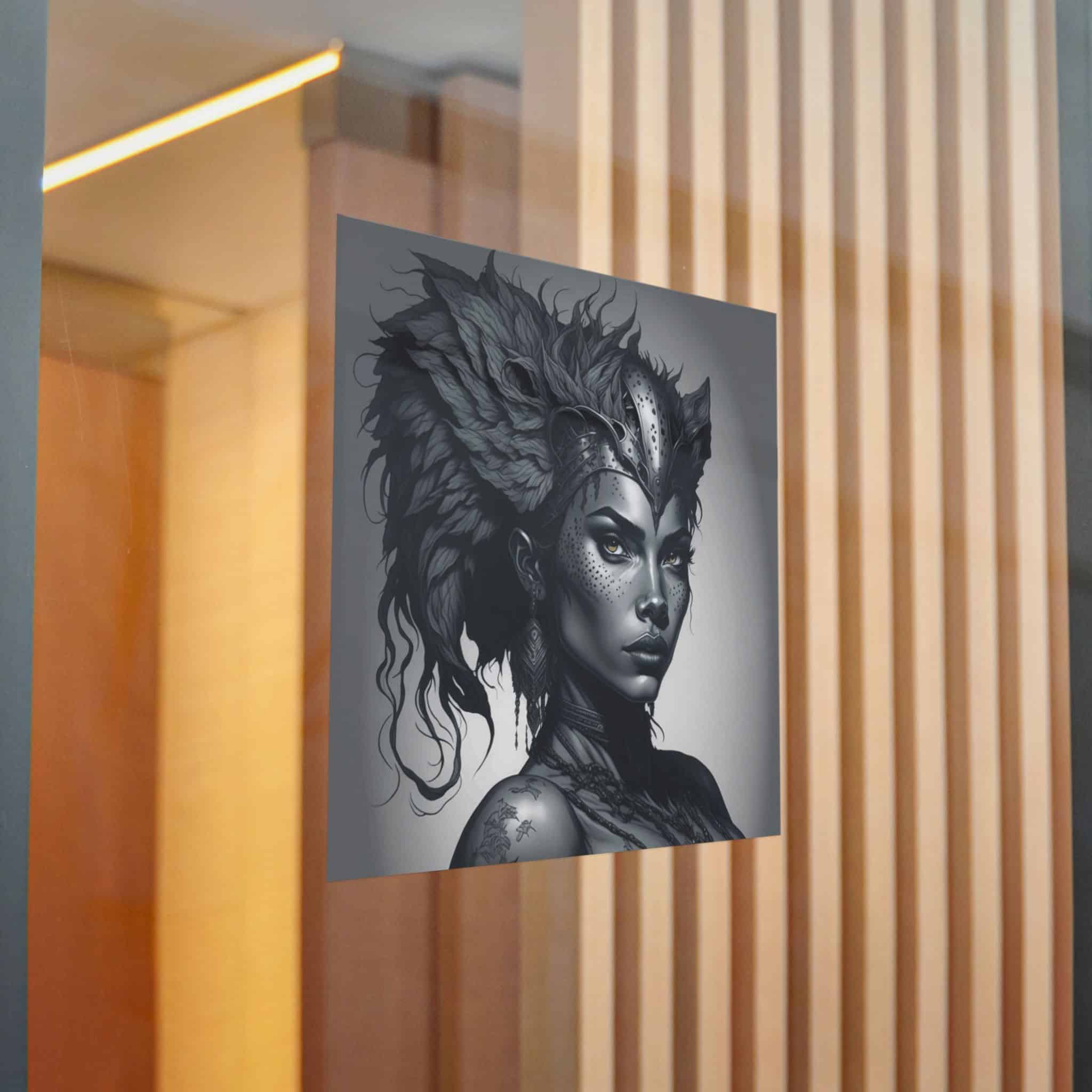 Human Cheetah Queen Die Cut Stickers Dtf - Image 22