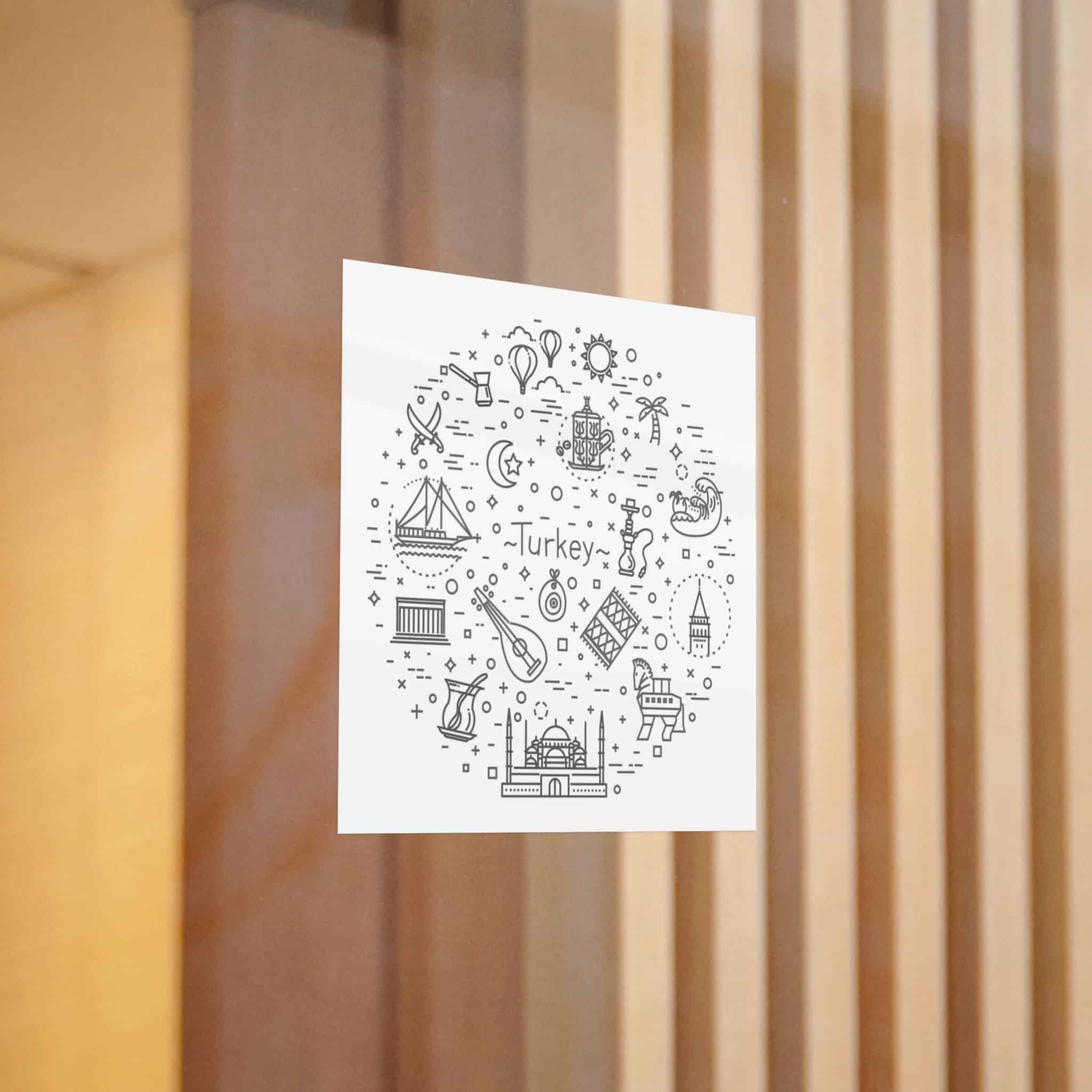Turkey Die Cut Stickers Dtf - Image 6