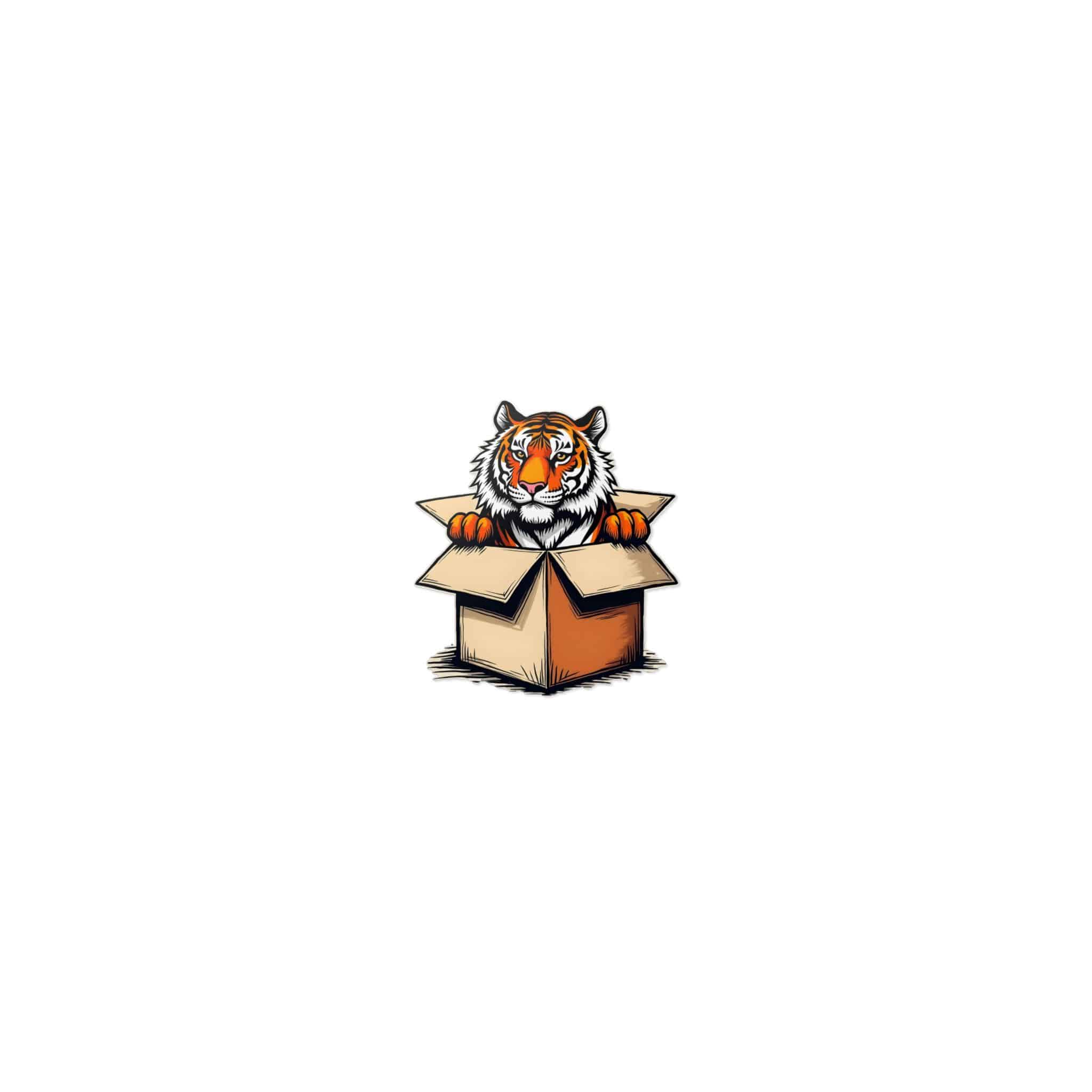 Tiger 2 Die Cut Stickers Dtf - Image 17