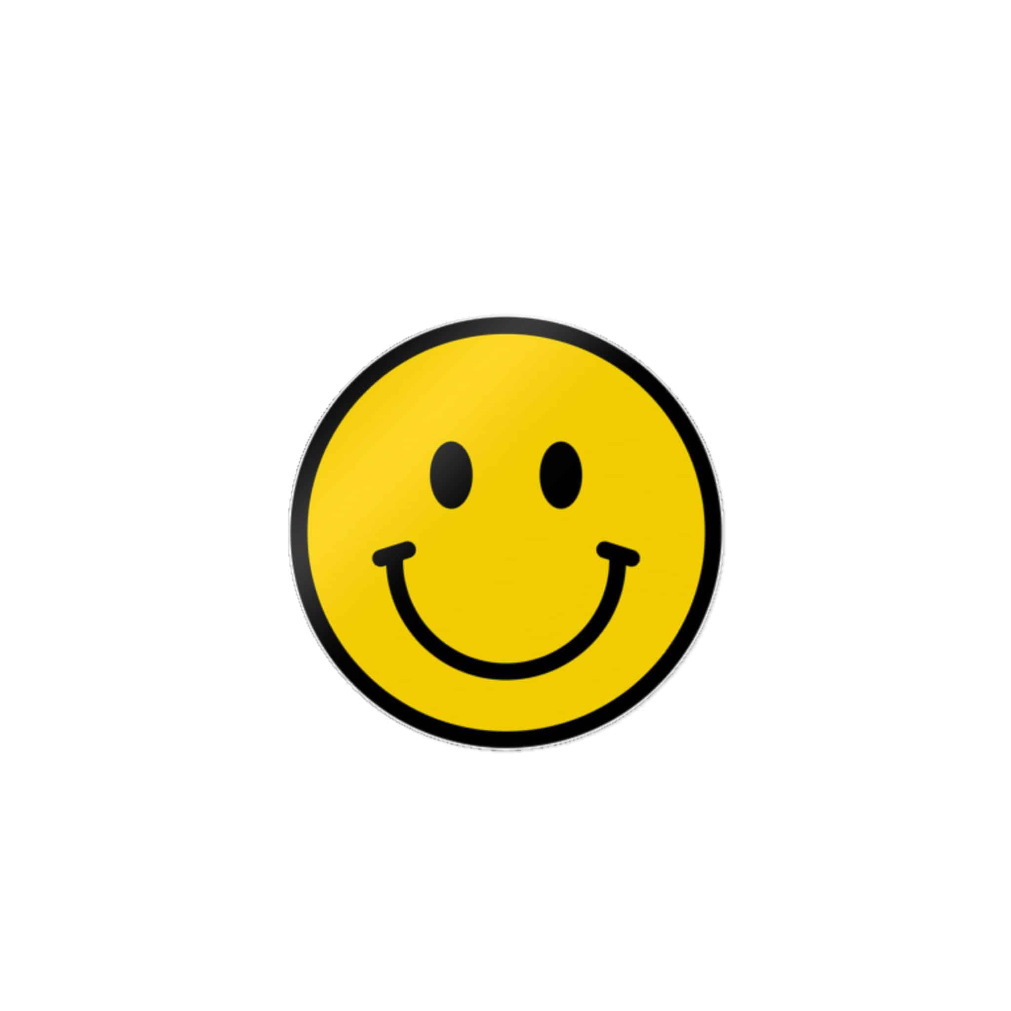 Smile2 Die Cut Stickers Dtf