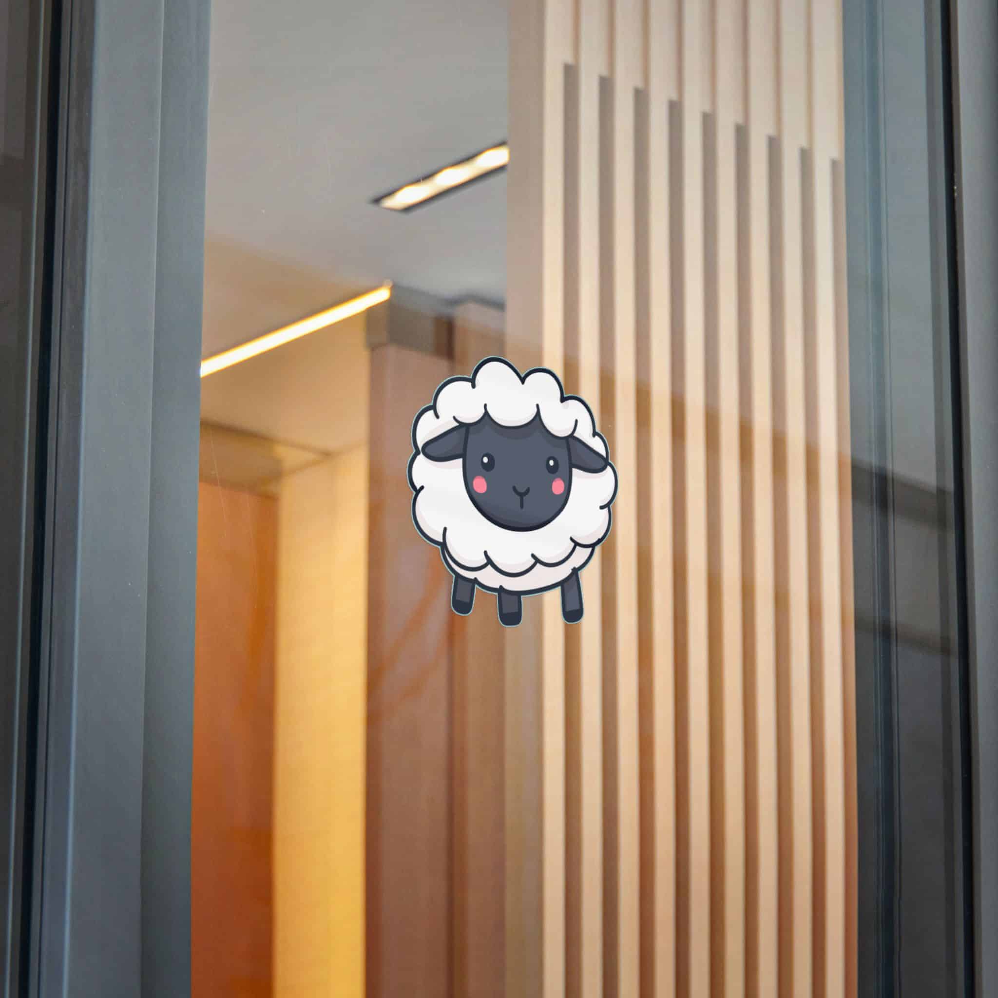 Sheep Vector Cute (1) Die Cut Stickers Dtf - Image 26