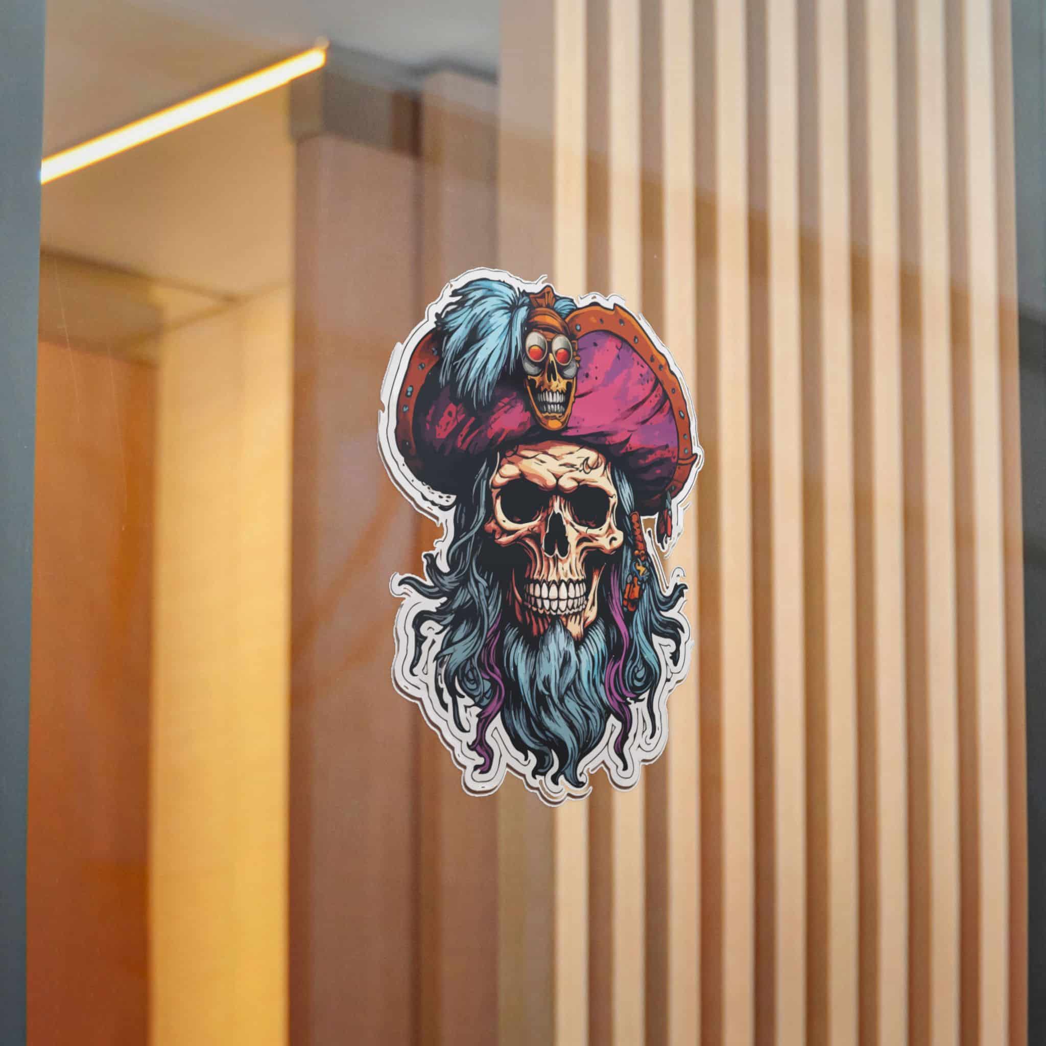 Skull Pirate Die Cut Stickers Dtf - Image 22