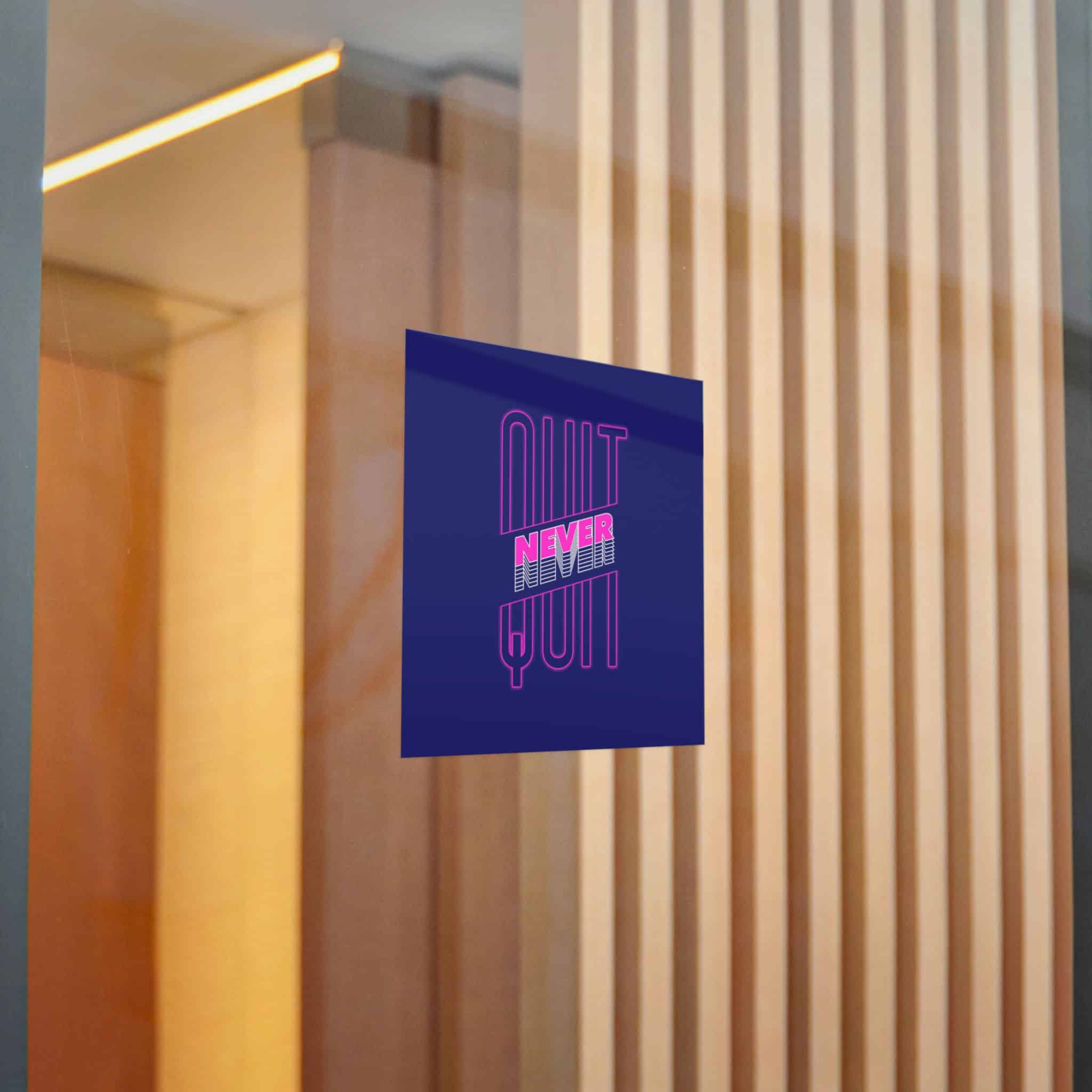 Never Quite Slogan Simple Vintage Fashion Die Cut Stickers Dtf - Image 14
