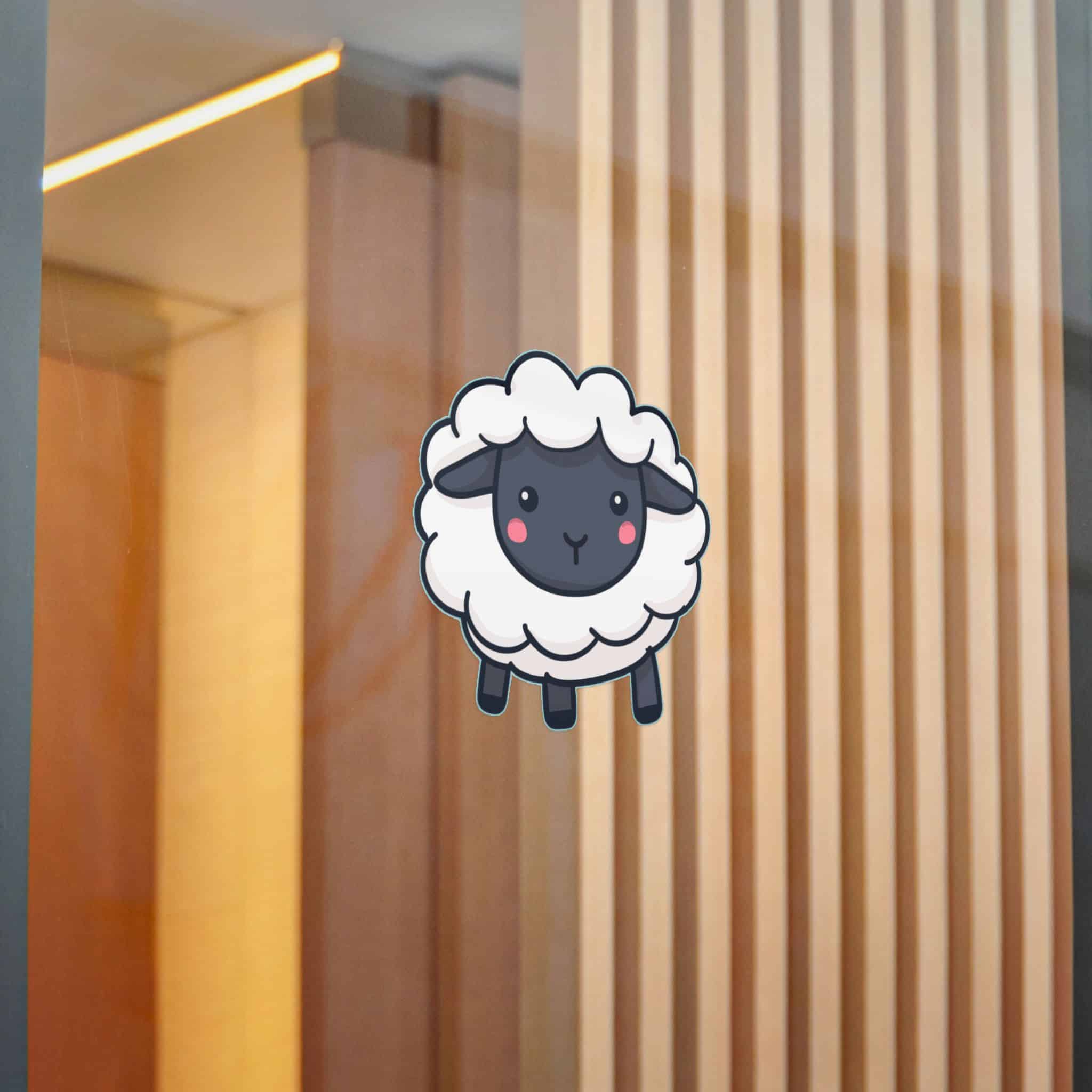 Sheep Vector Cute (1) Die Cut Stickers Dtf - Image 20