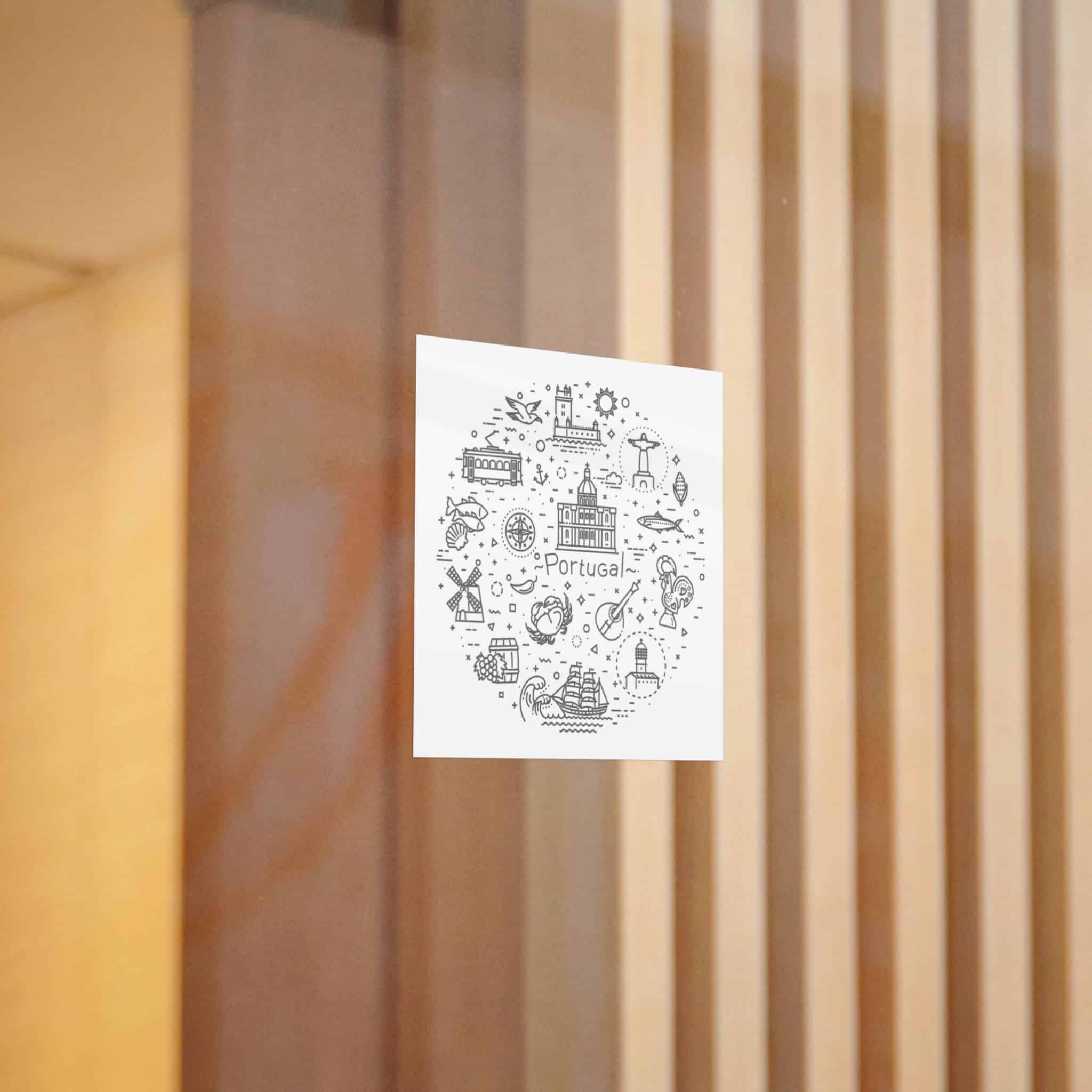 Portugal Die Cut Stickers Dtf - Image 10