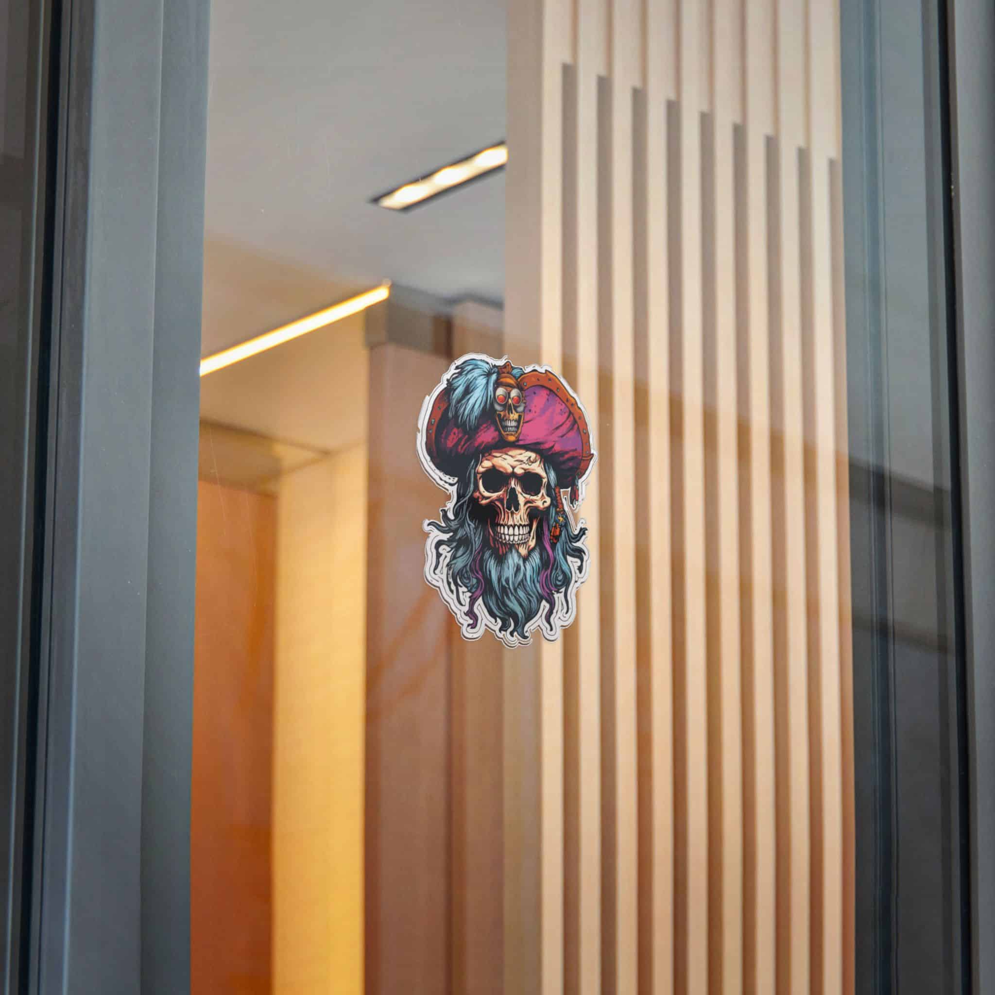 Skull Pirate Die Cut Stickers Dtf - Image 24