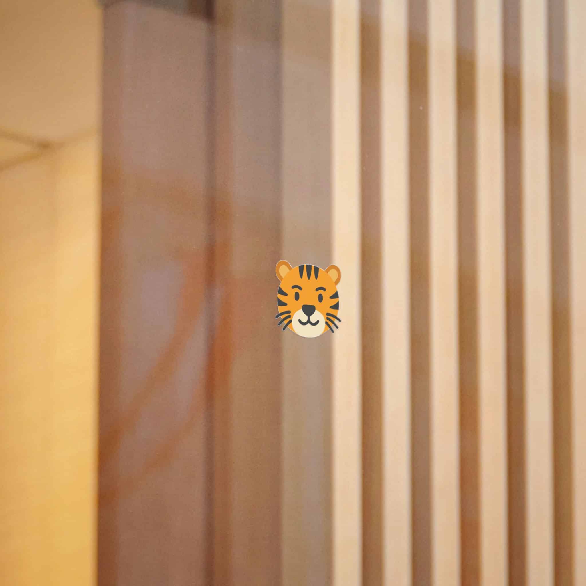 Tiger Die Cut Stickers Dtf - Image 8