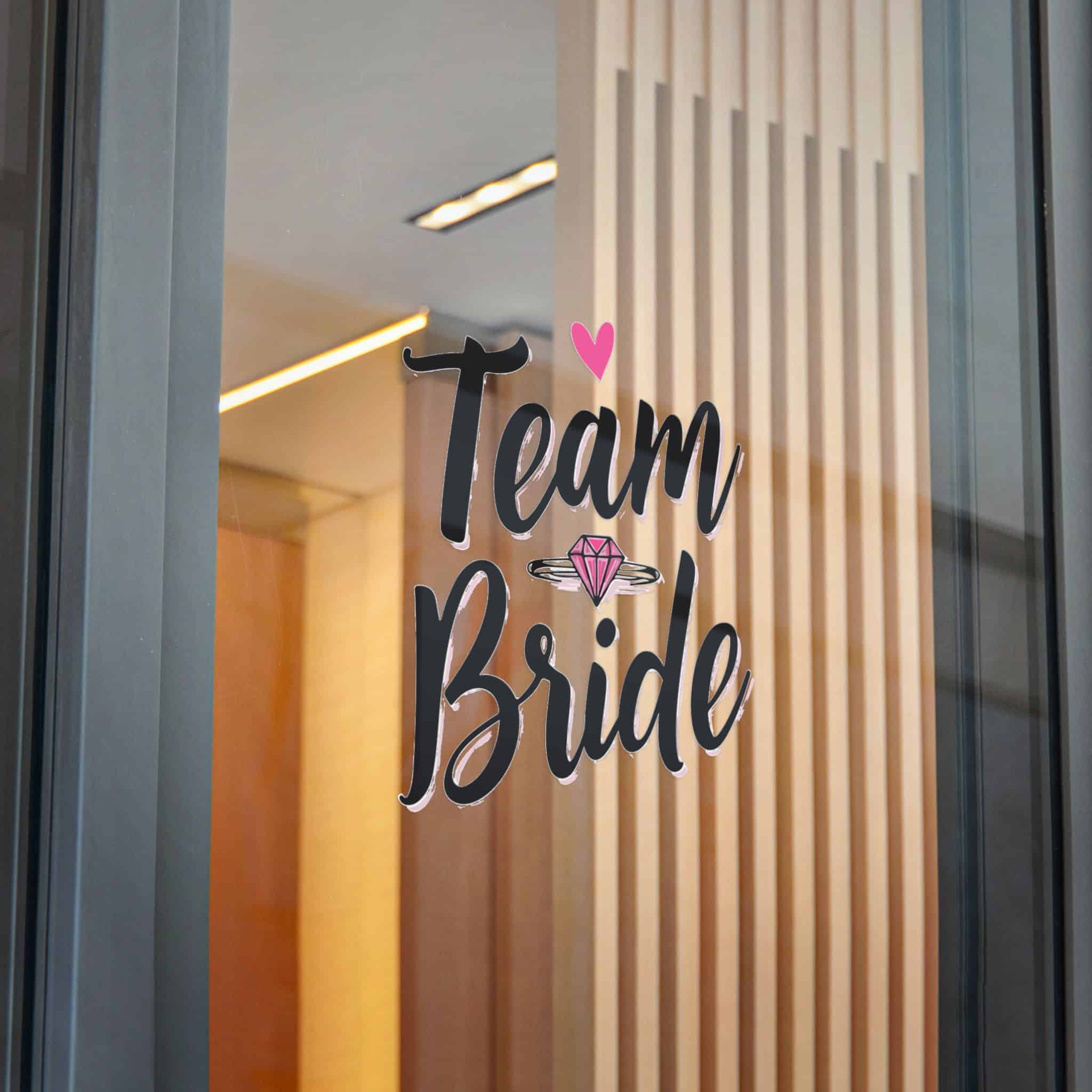 Team Bride Die Cut Stickers Dtf - Image 30