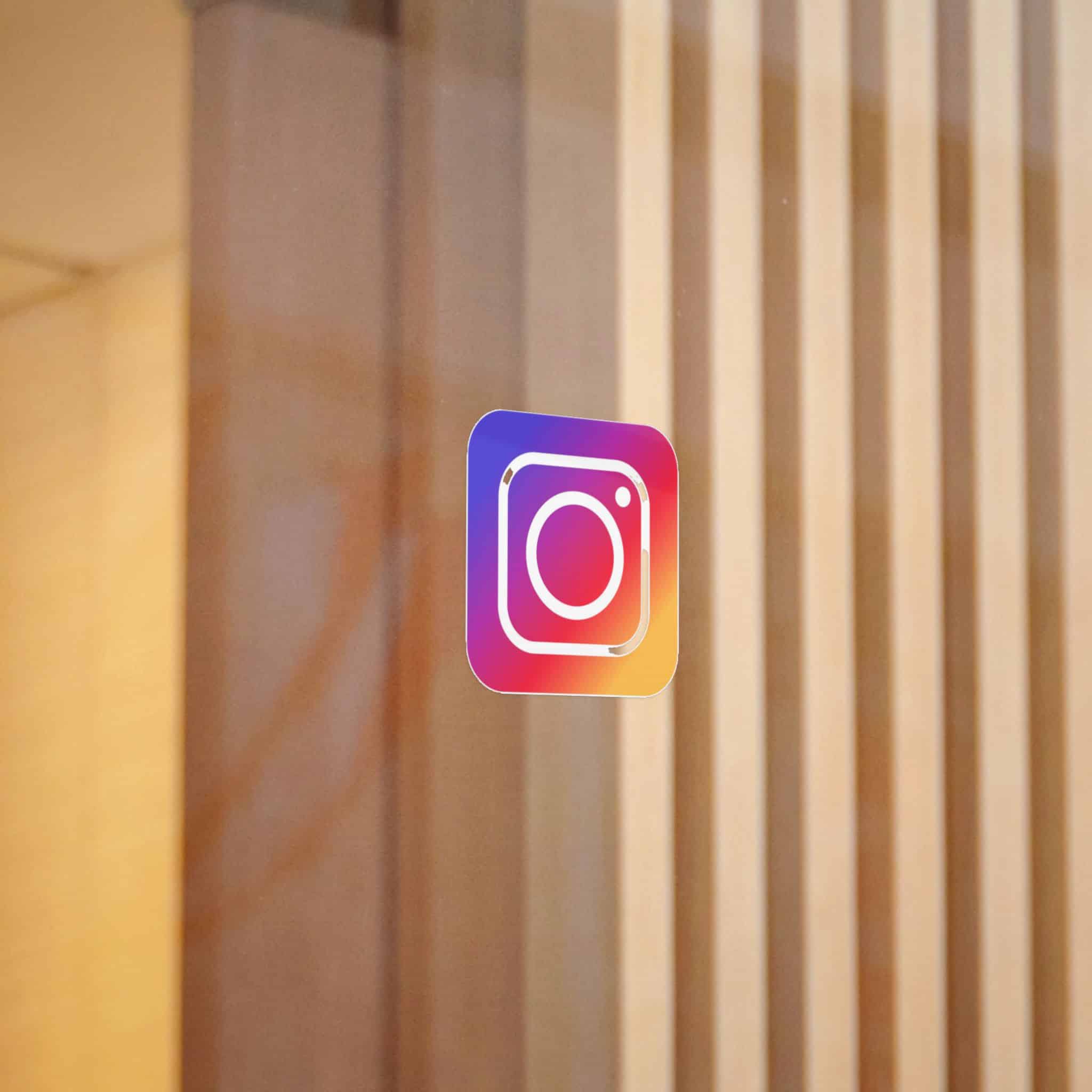 Instagram Icon Die Cut Stickers Dtf - Image 10