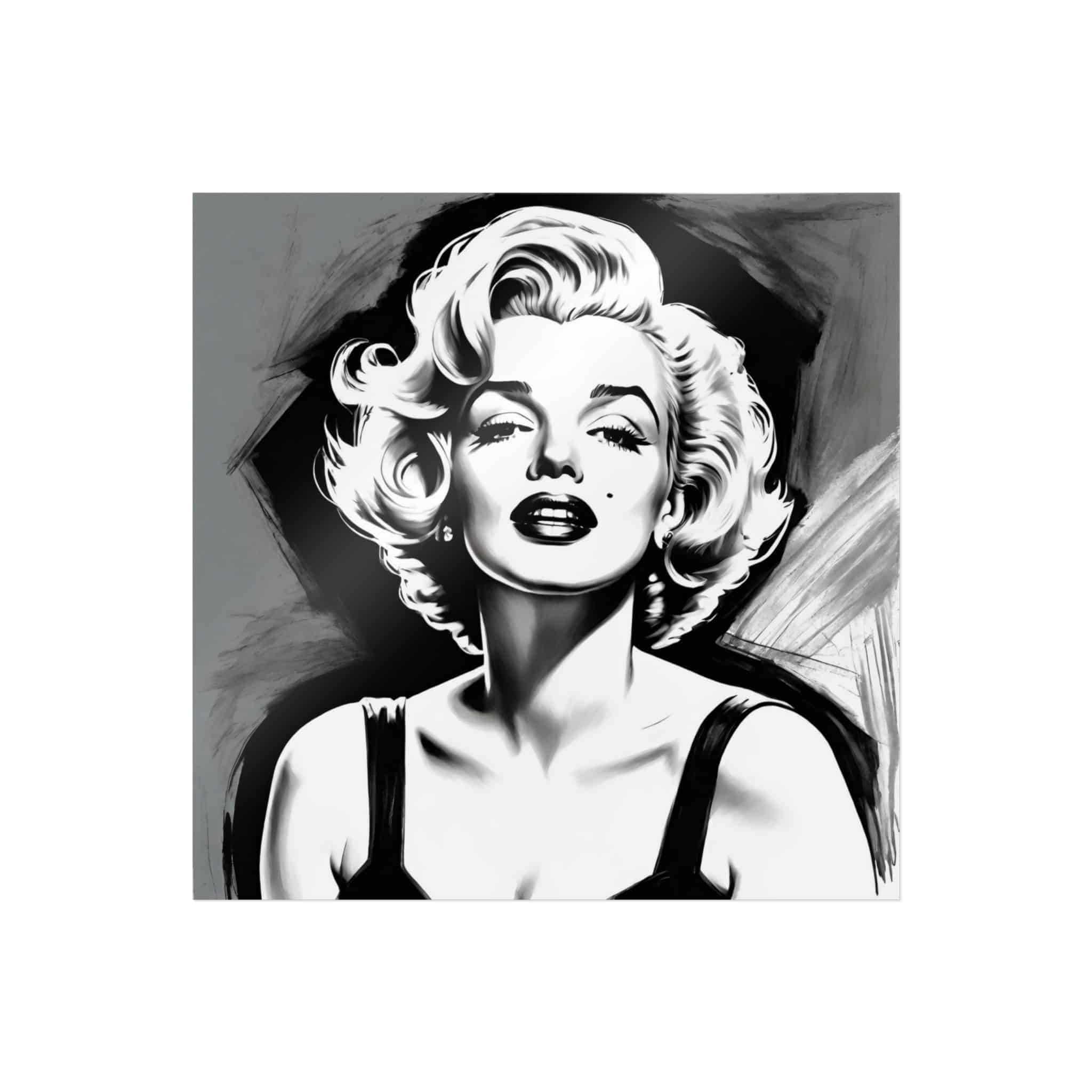 Marilyn Monroe Drawing Die Cut Stickers Dtf - Image 31