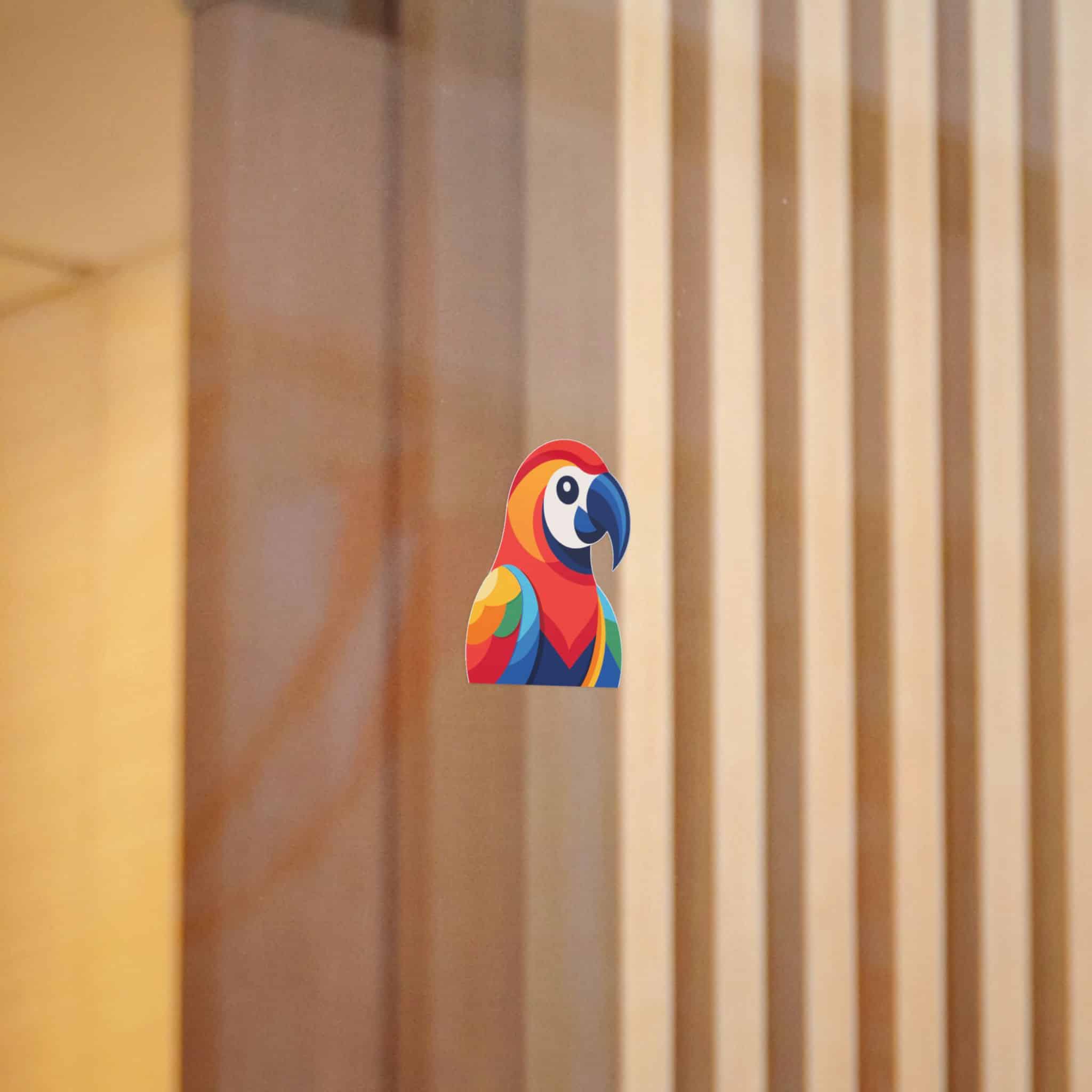 Parrotl Die Cut Stickers Dtf - Image 2