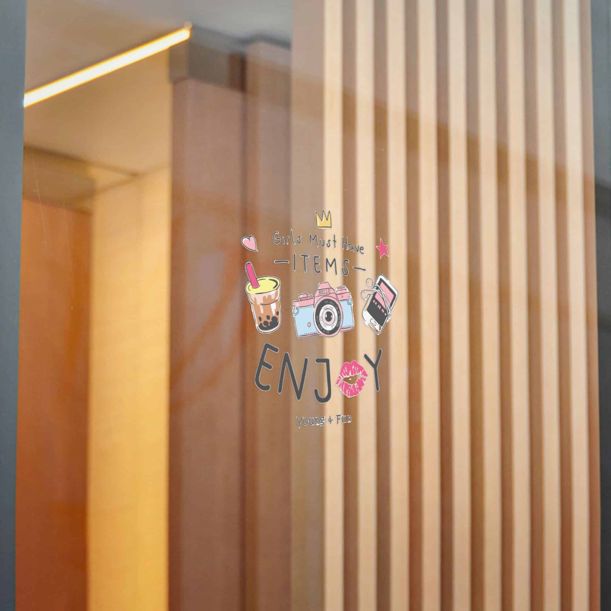 Girls Must Have Items Enjoy Die Cut Stickers Dtf - Image 20