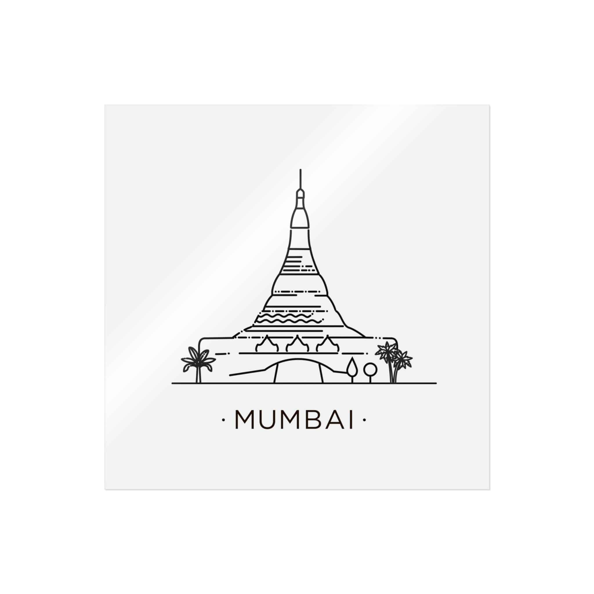 Mumbai Die Cut Stickers Dtf - Image 13