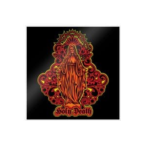 Santa Muerte 31 Die Cut Stickers Dtf