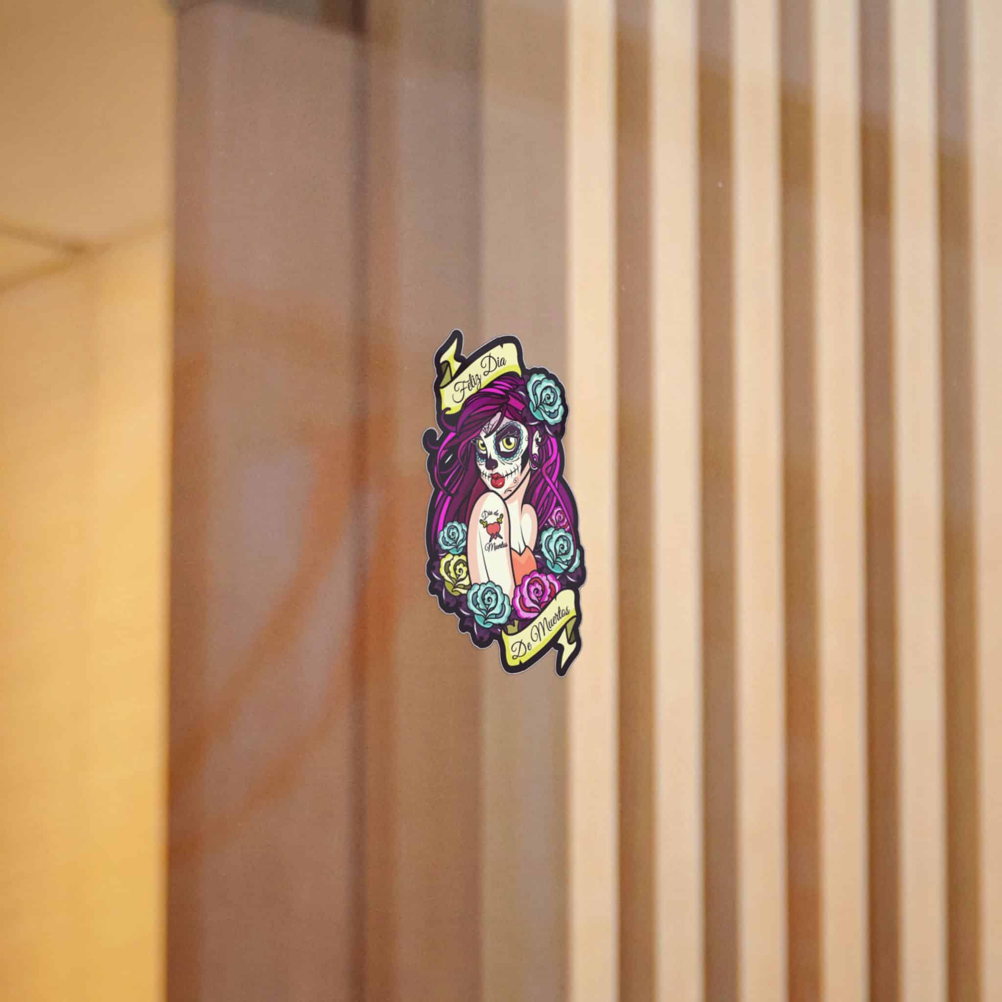 Feliz Dia de Muertos Die Cut Stickers Dtf - Image 4