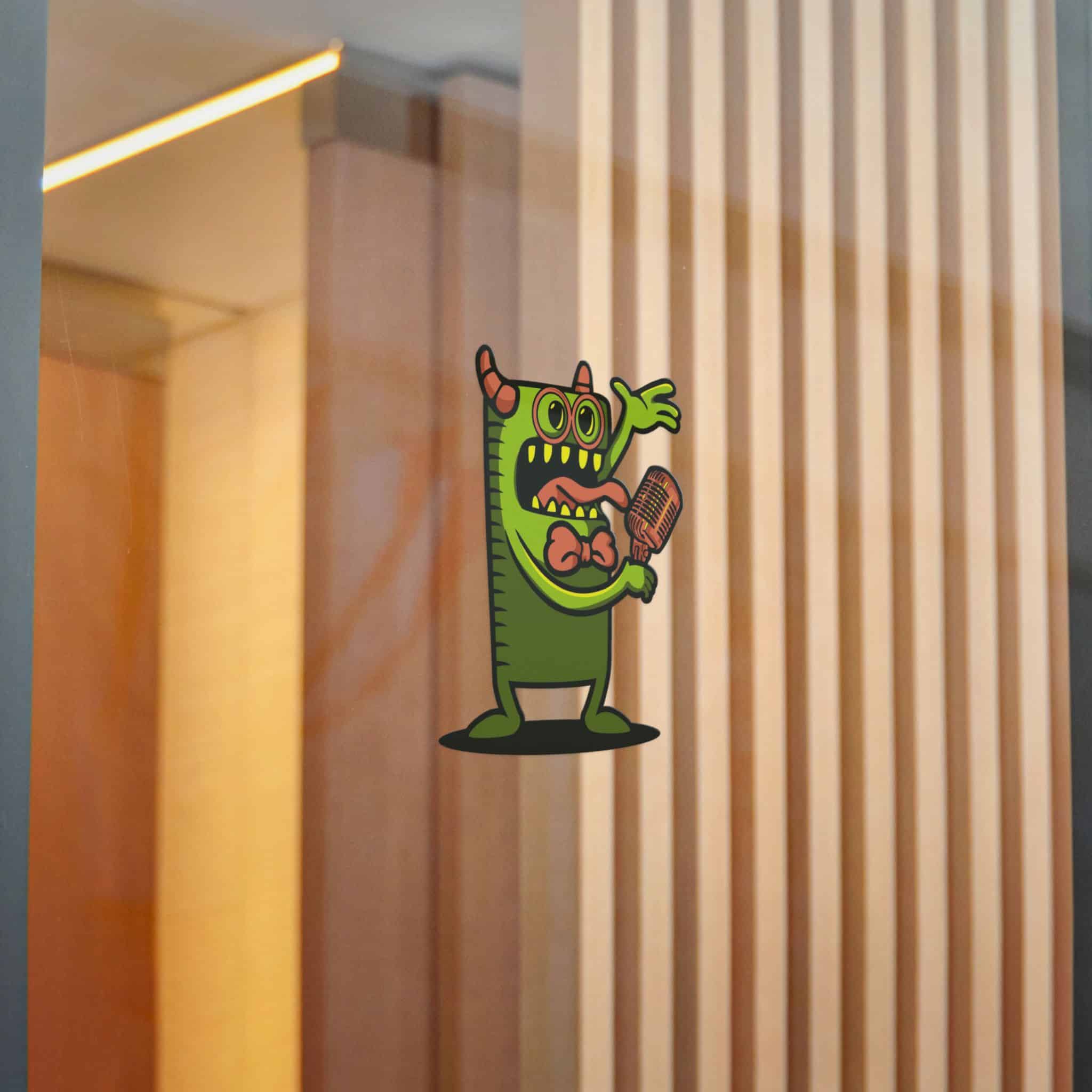 Singing Monster Cartoon Die Cut Stickers Dtf - Image 16
