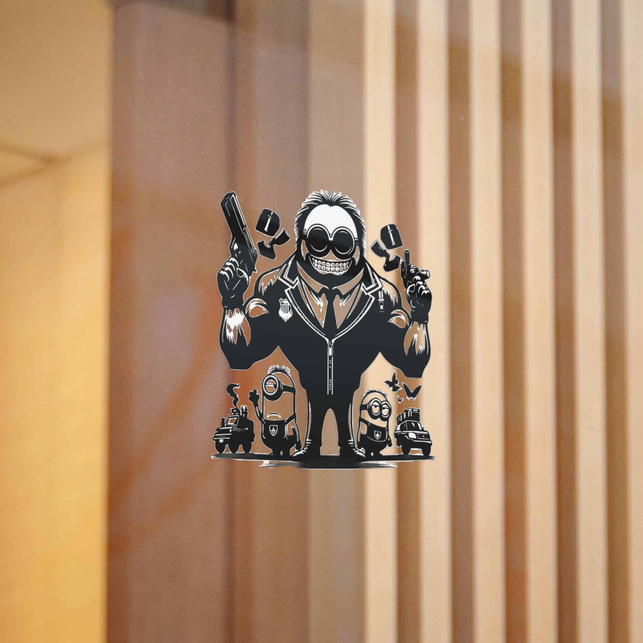 Silhouettes Despicable Me Vector Die Cut Stickers Dtf - Image 6