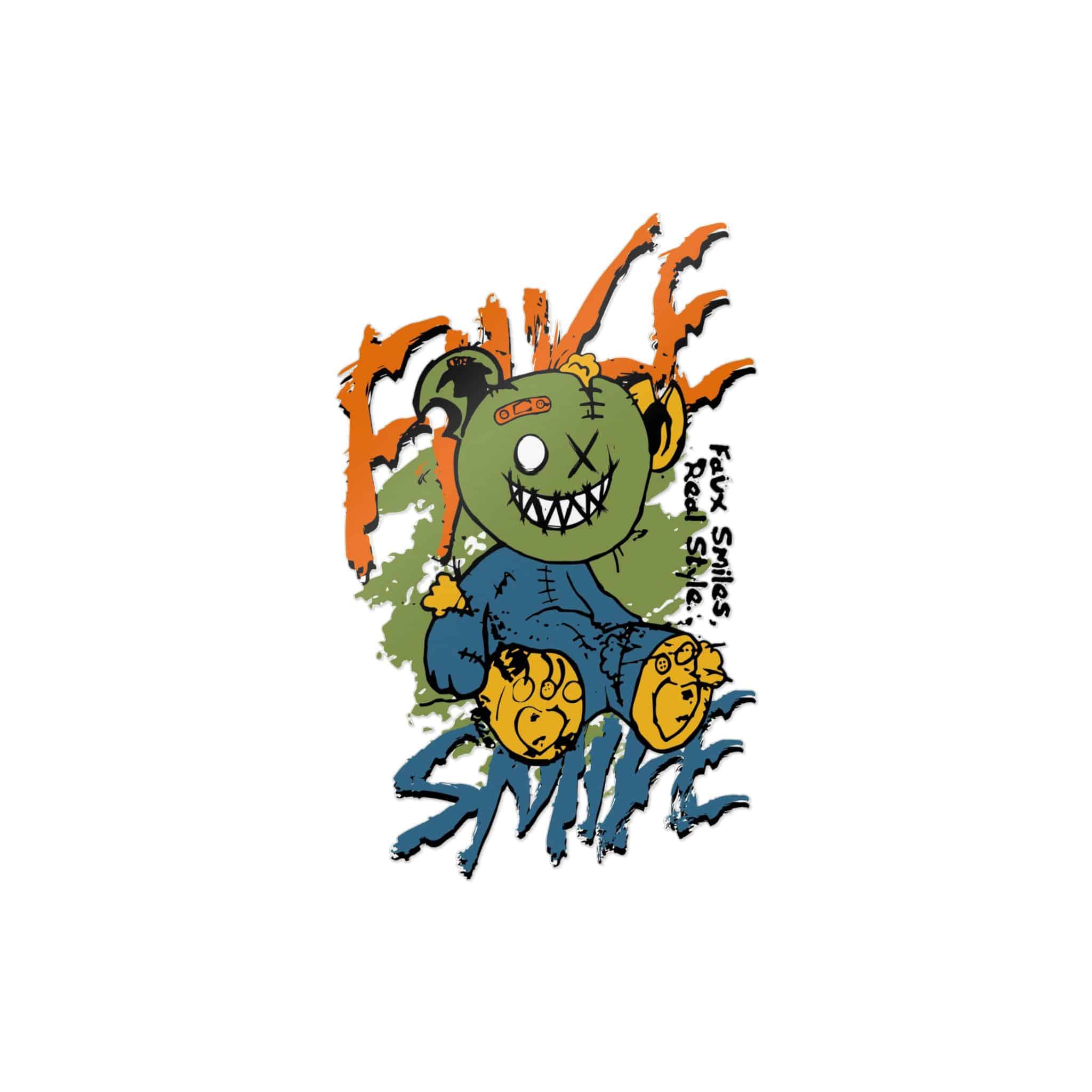 Trendy Streetwear Tshirt Design Die Cut Stickers Dtf - Image 29