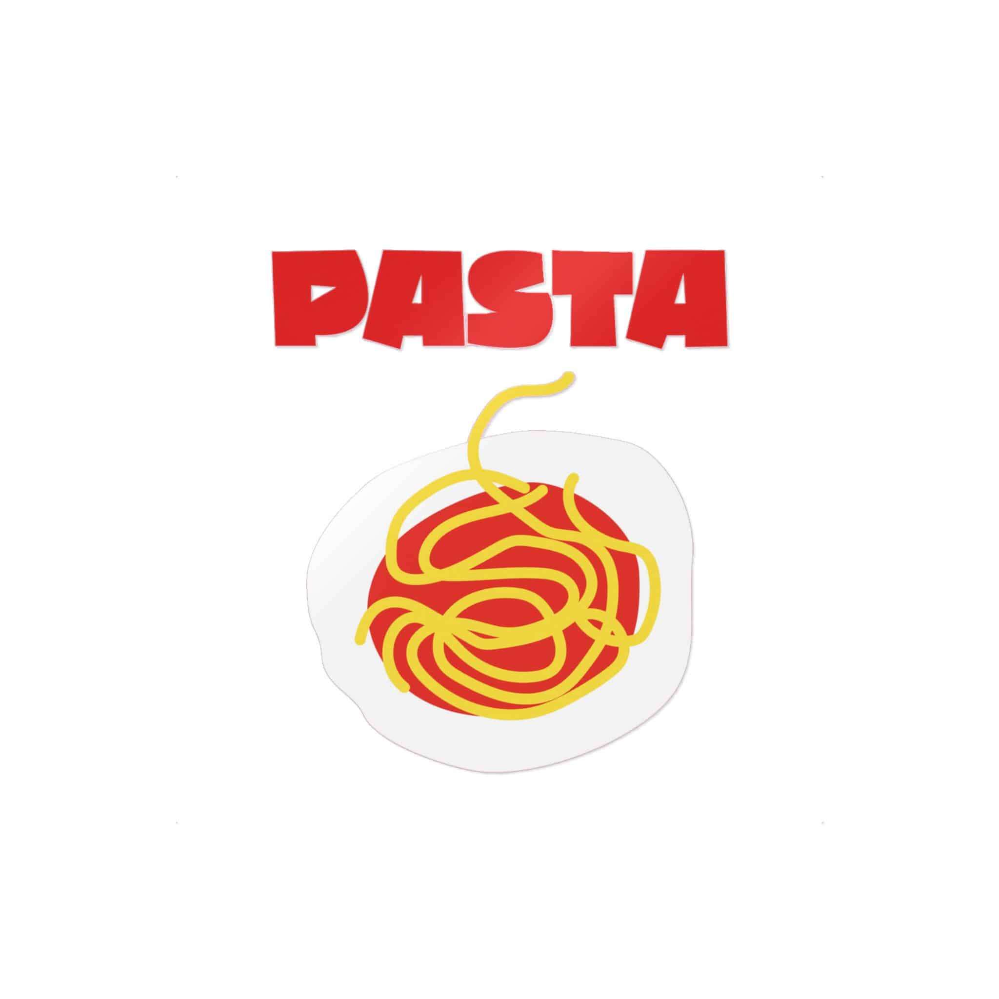 Pasta Copia Die Cut Stickers Dtf - Image 5
