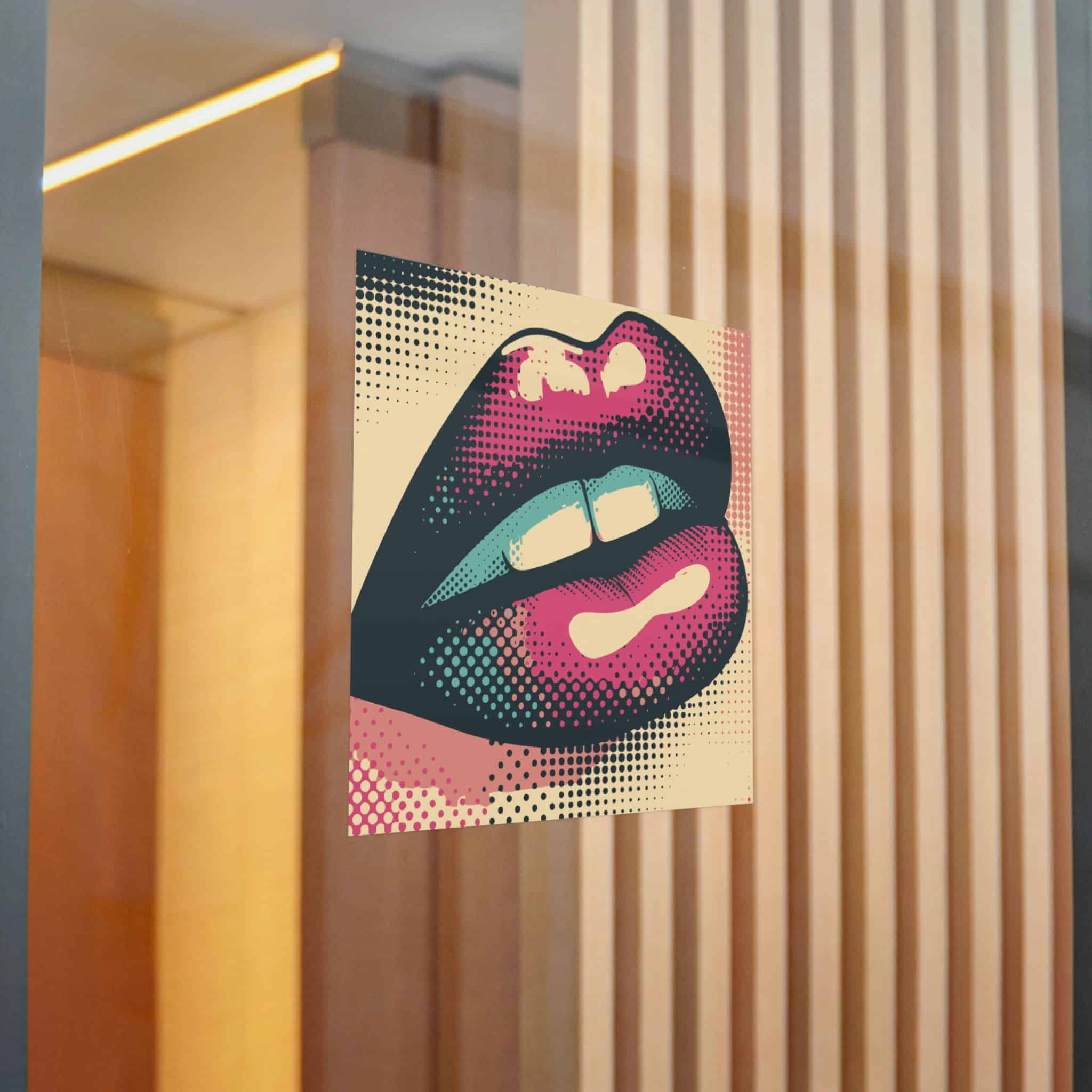 Sexy Lips V4 Die Cut Stickers Dtf - Image 20