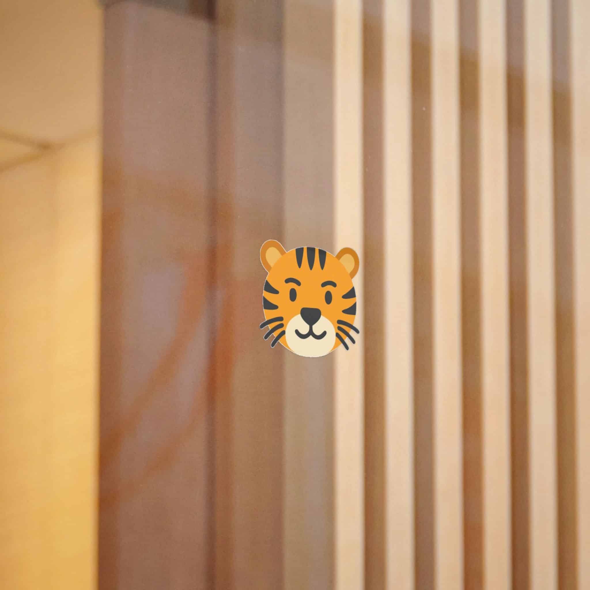 Tiger Die Cut Stickers Dtf - Image 10