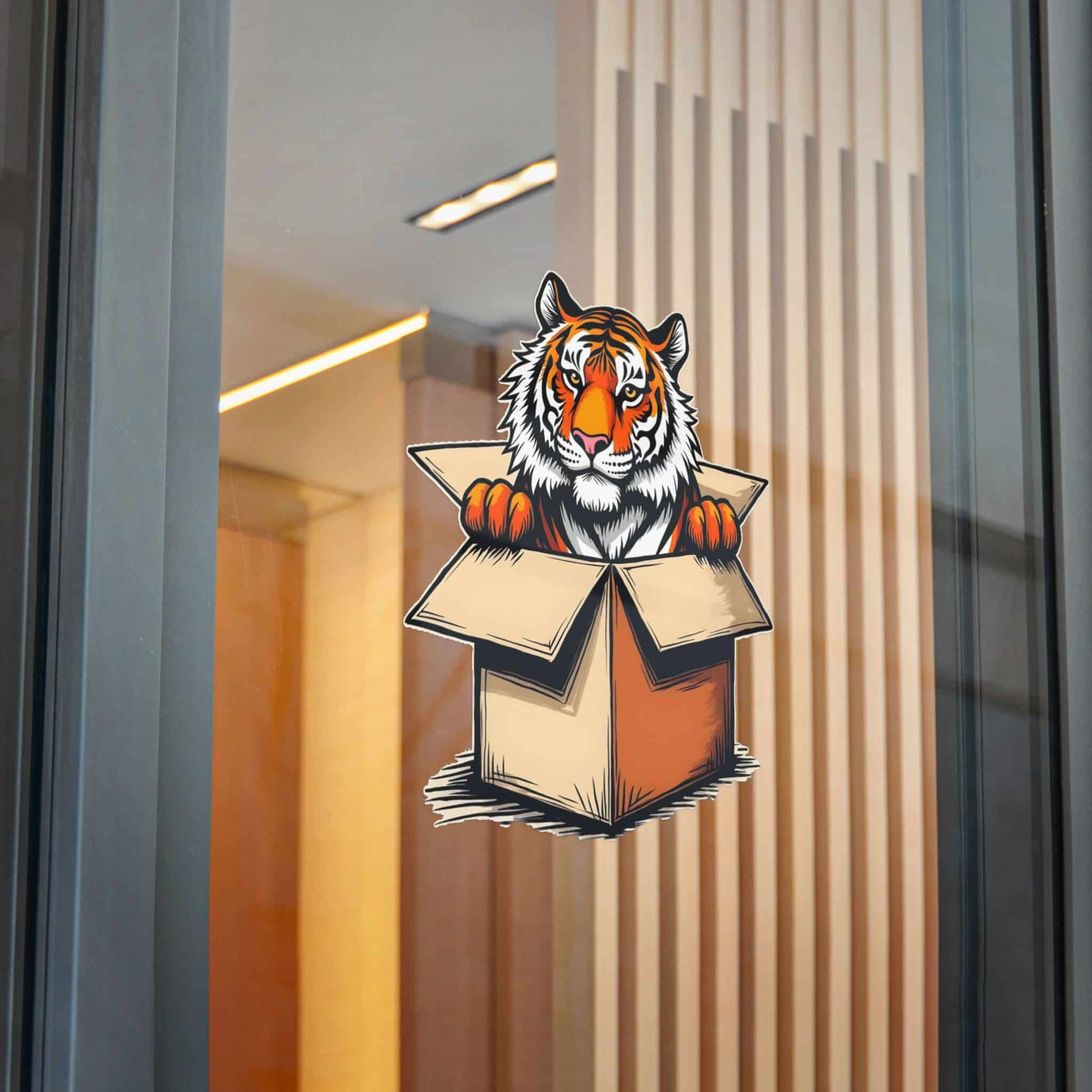 Tiger 2 Die Cut Stickers Dtf - Image 32