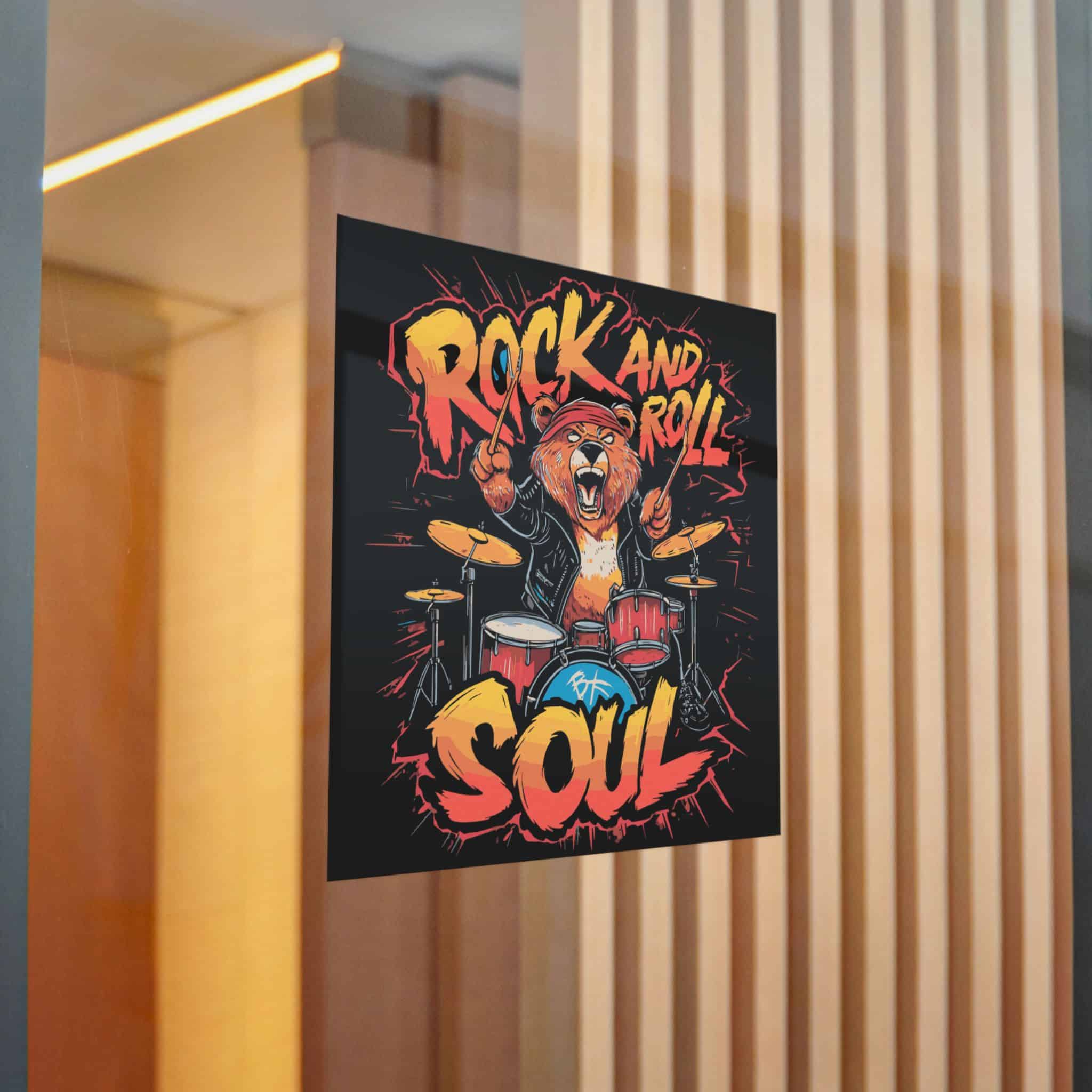 Rock and Roll Soul Die Cut Stickers Dtf - Image 22