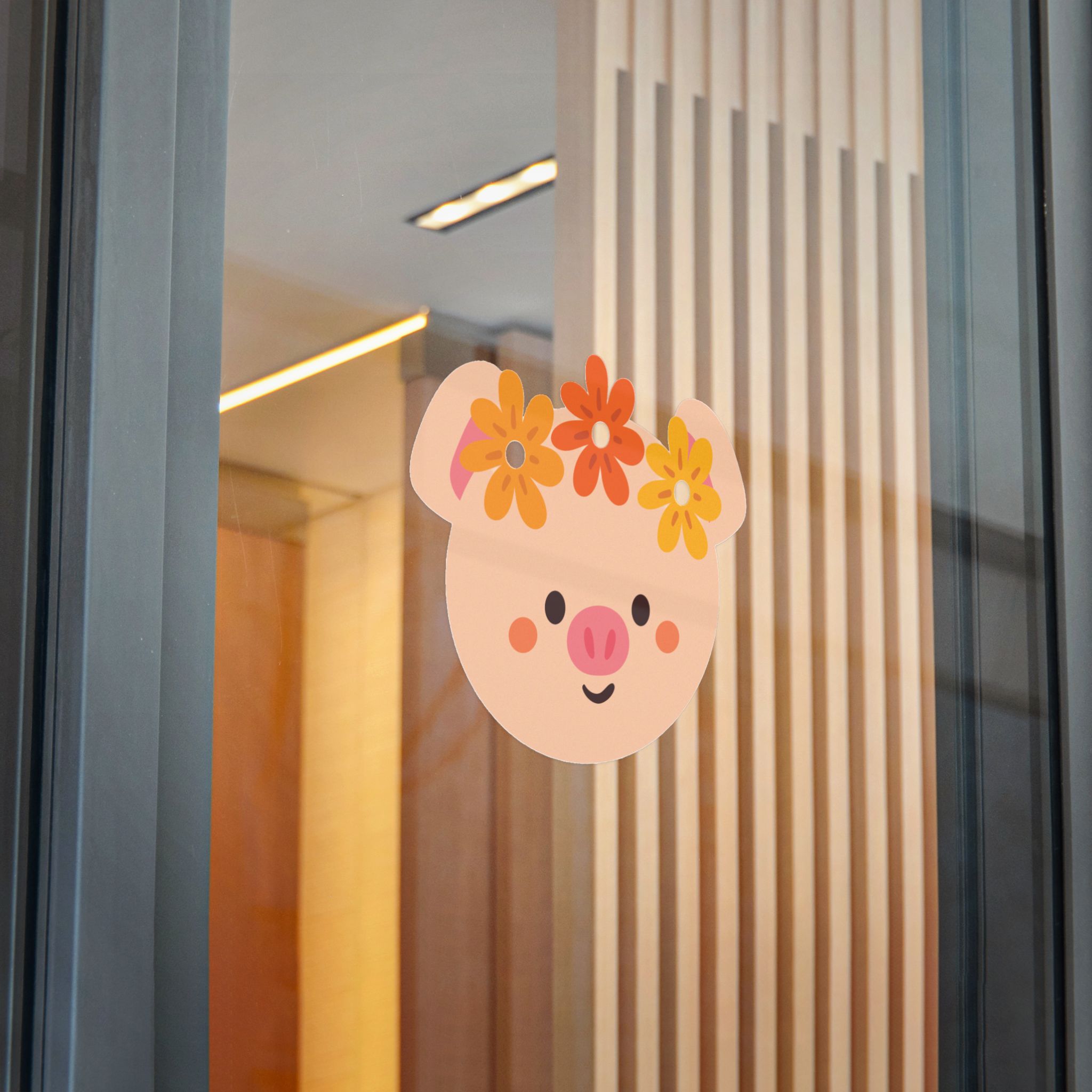 Cute Cartoon Art Nursery Room Decor(5) Die Cut Stickers Dtf - Image 30
