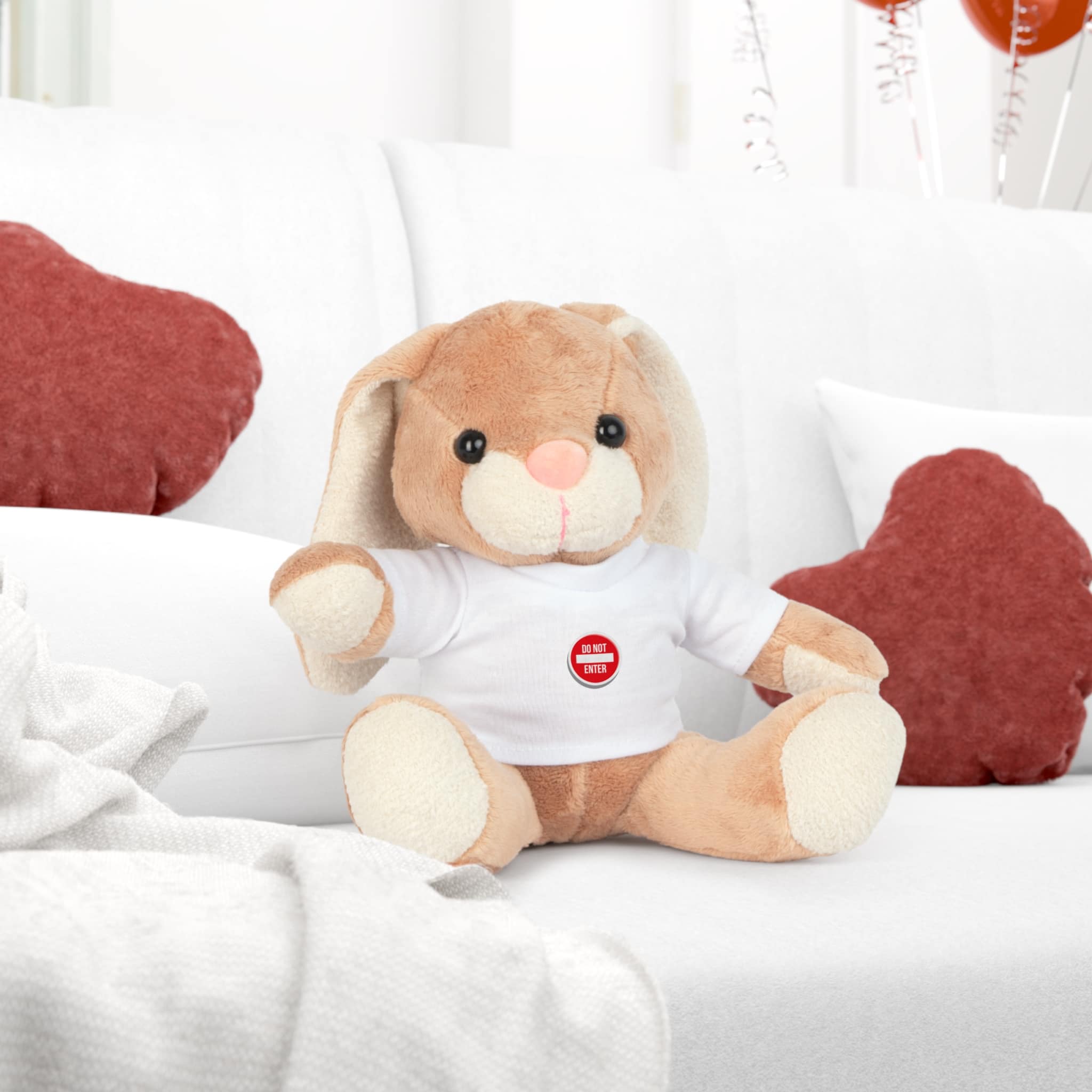 Do Not Enter 1 Plush Toy With T Shirt - Image 6